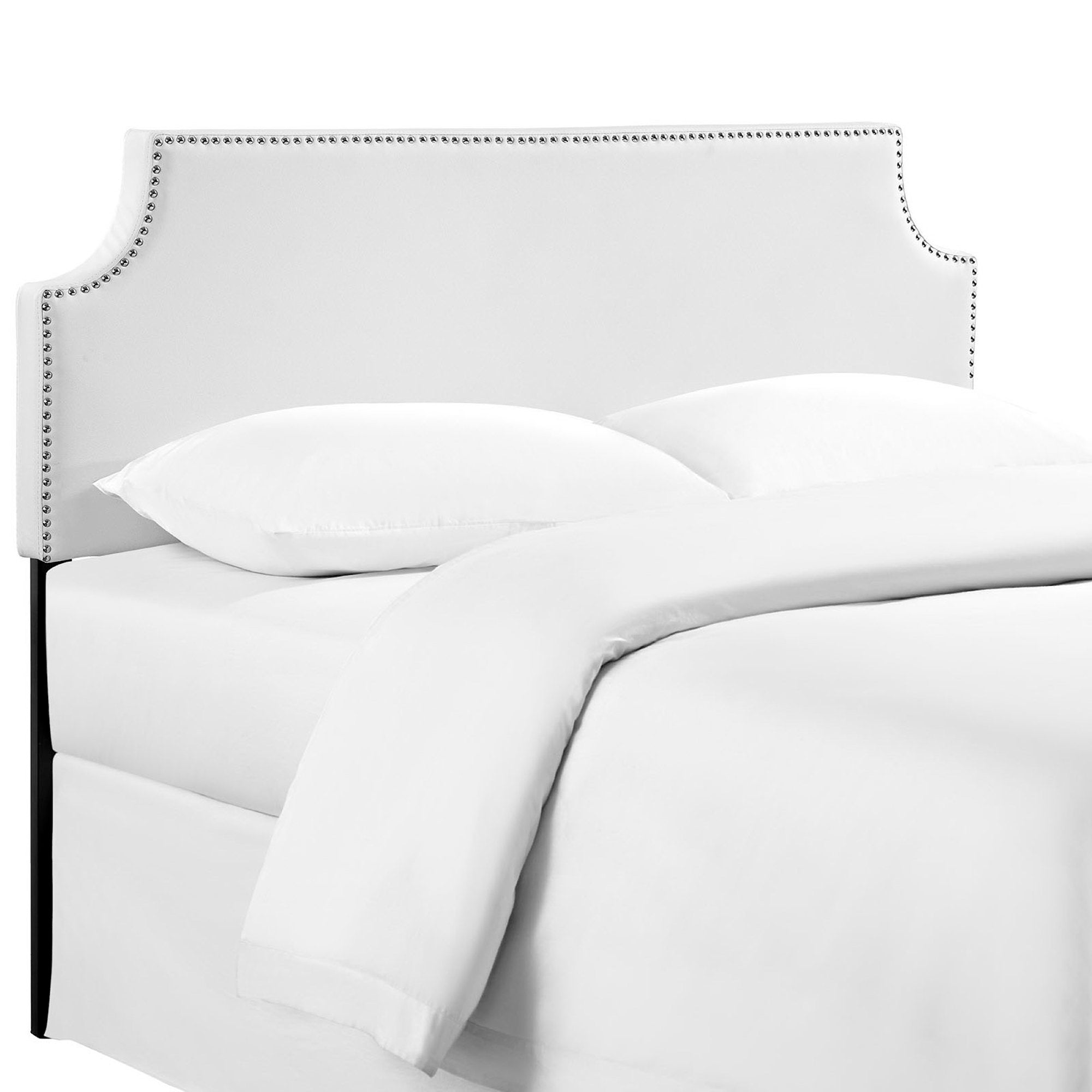 Laura Upholstered Vinyl Queen Headboard by Modway - Best Buy Furniture