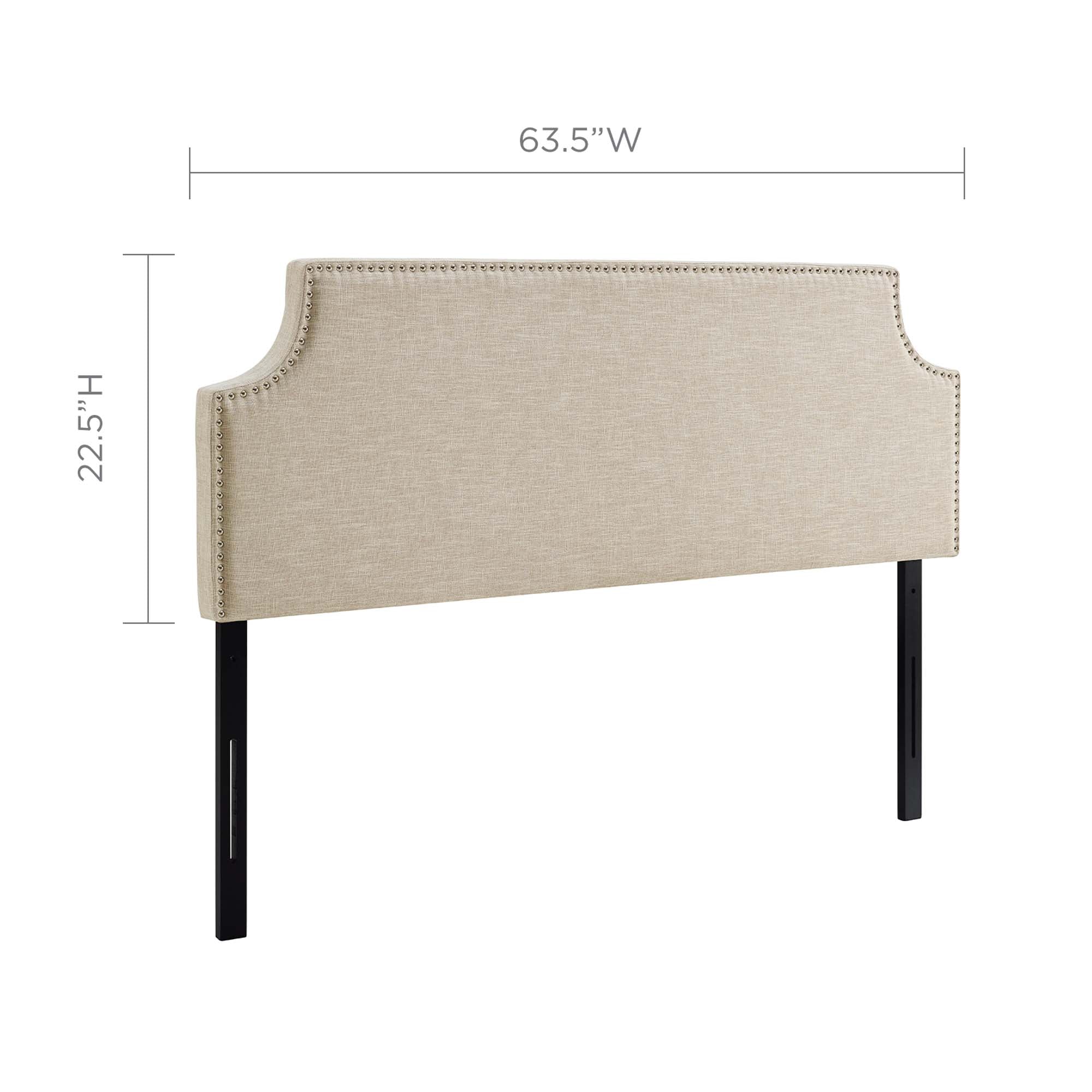 Laura Upholstered Fabric Queen Headboard by Modway - Best Buy Furniture