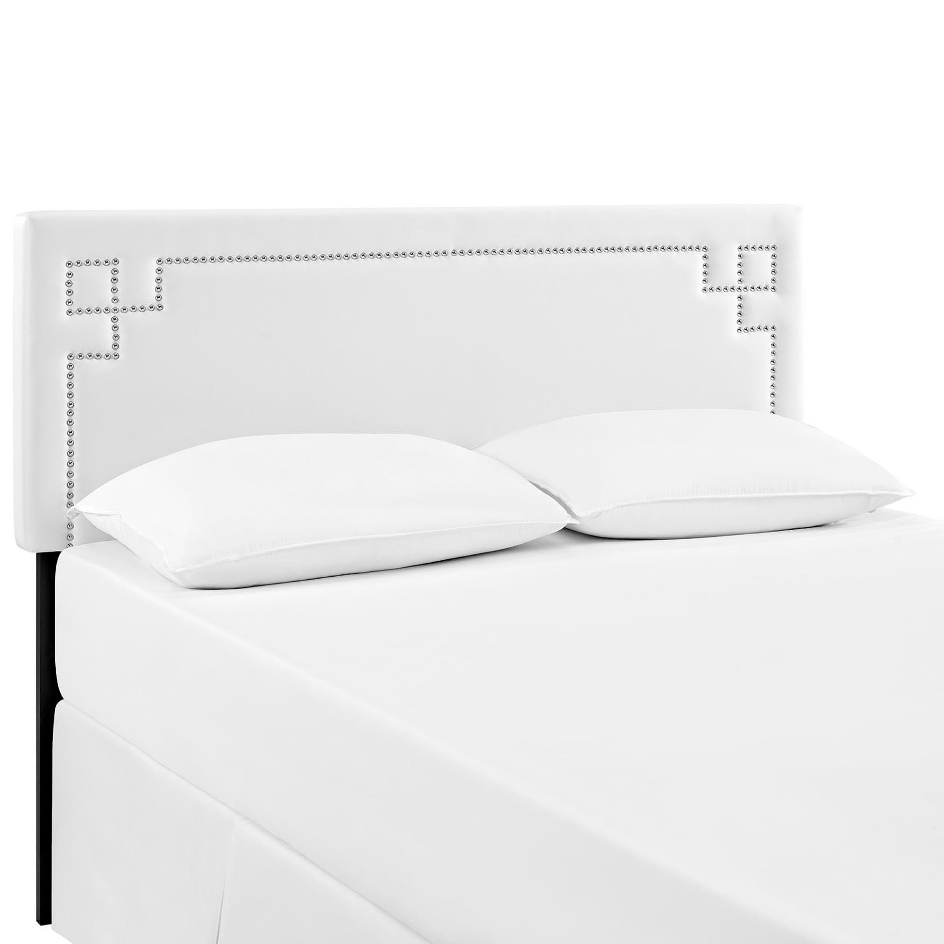 Josie Upholstered Vinyl Queen Headboard by Modway - Best Buy Furniture