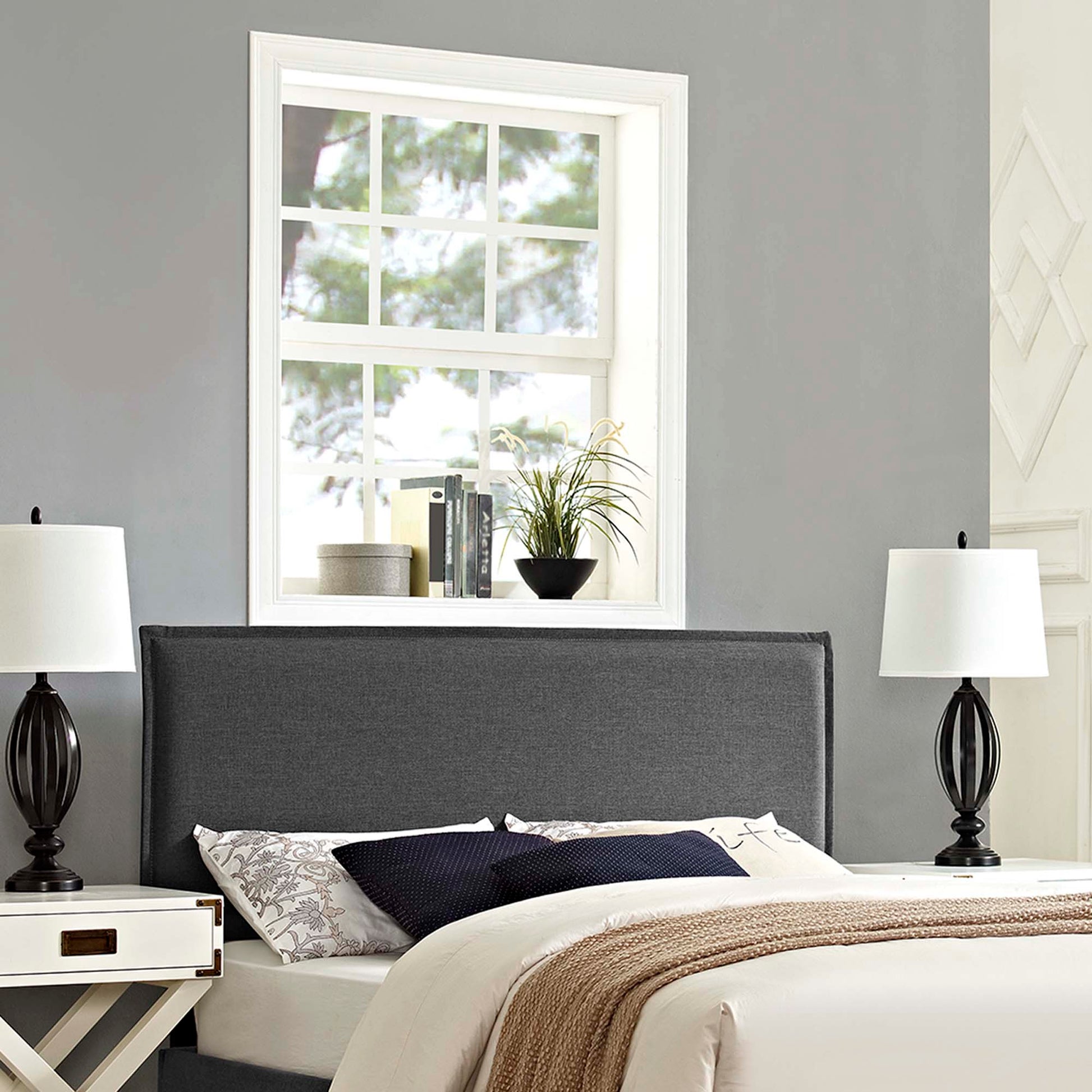Camille Upholstered Fabric Full Headboard by Modway - Best Buy Furniture