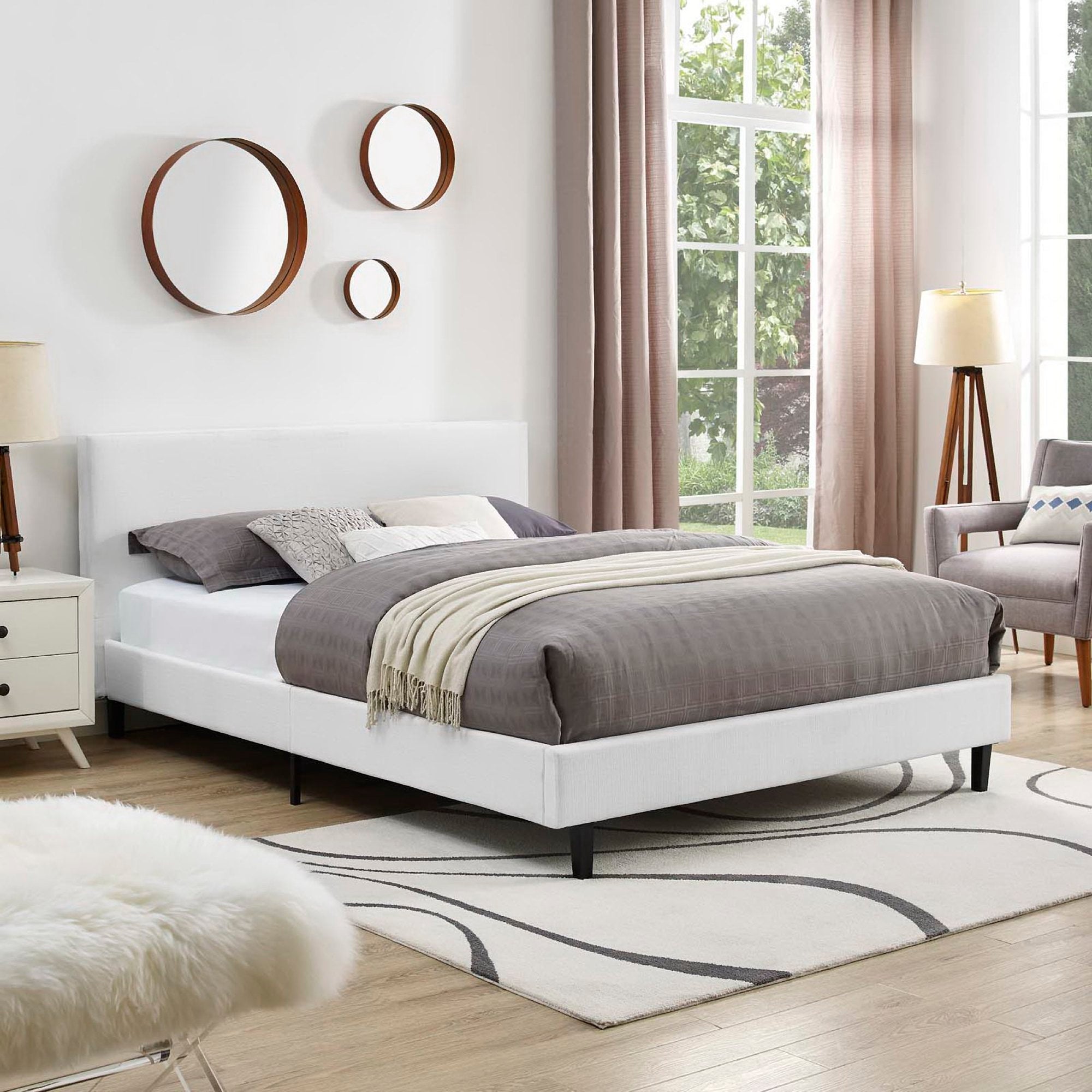Anya Fabric Full Bed by Modway - Best Buy Furniture