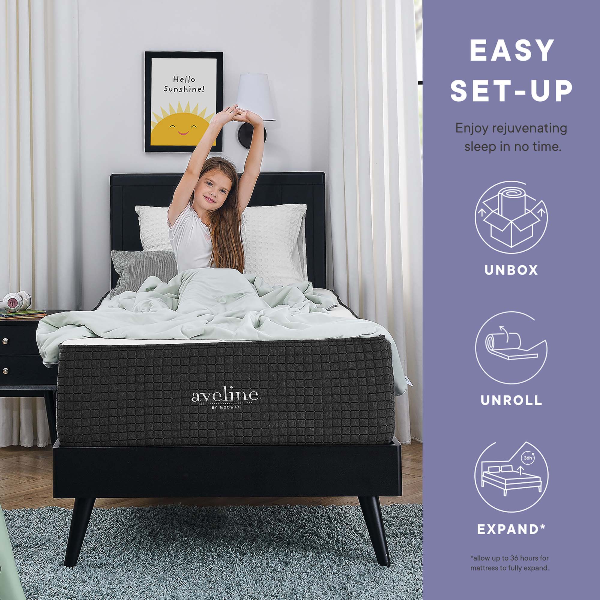 Aveline 10" Twin Mattress by Modway - Best Buy Furniture