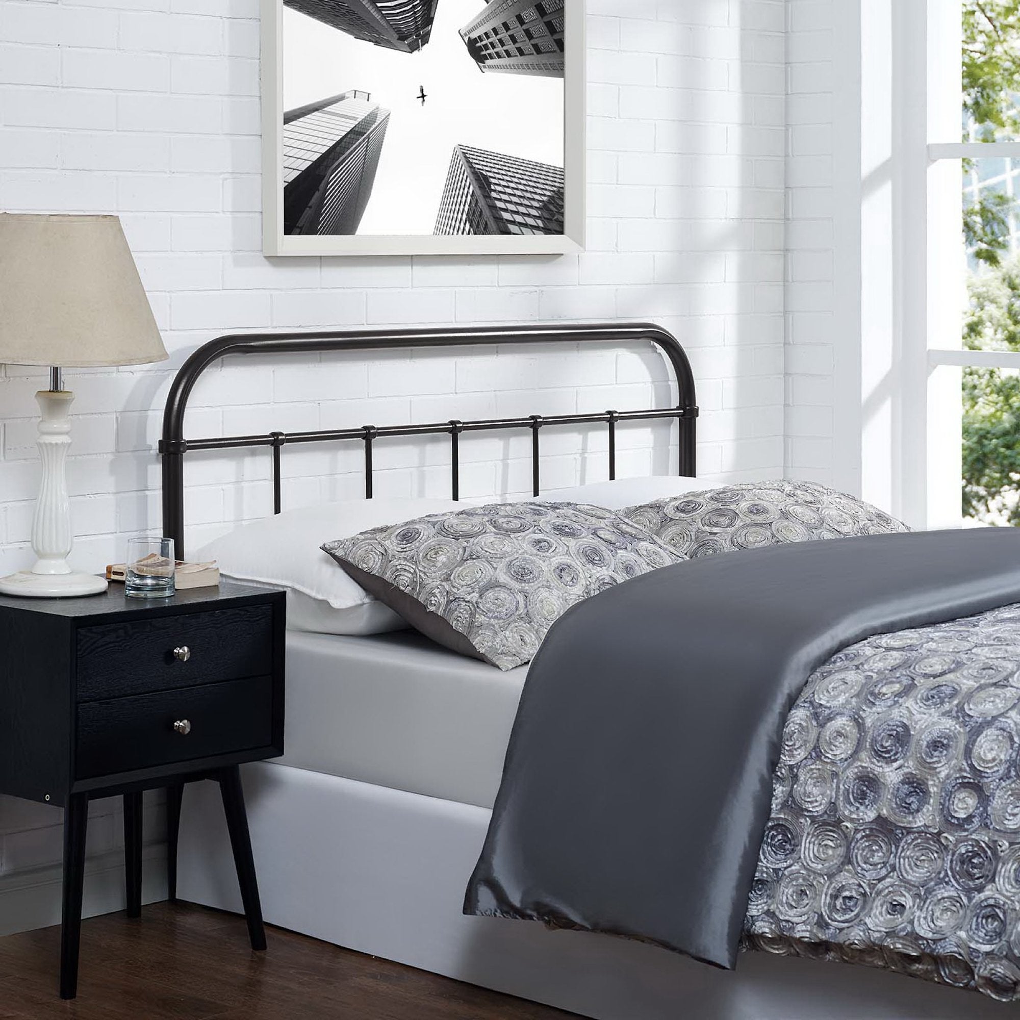 Serena King Steel Headboard by Modway - Best Buy Furniture