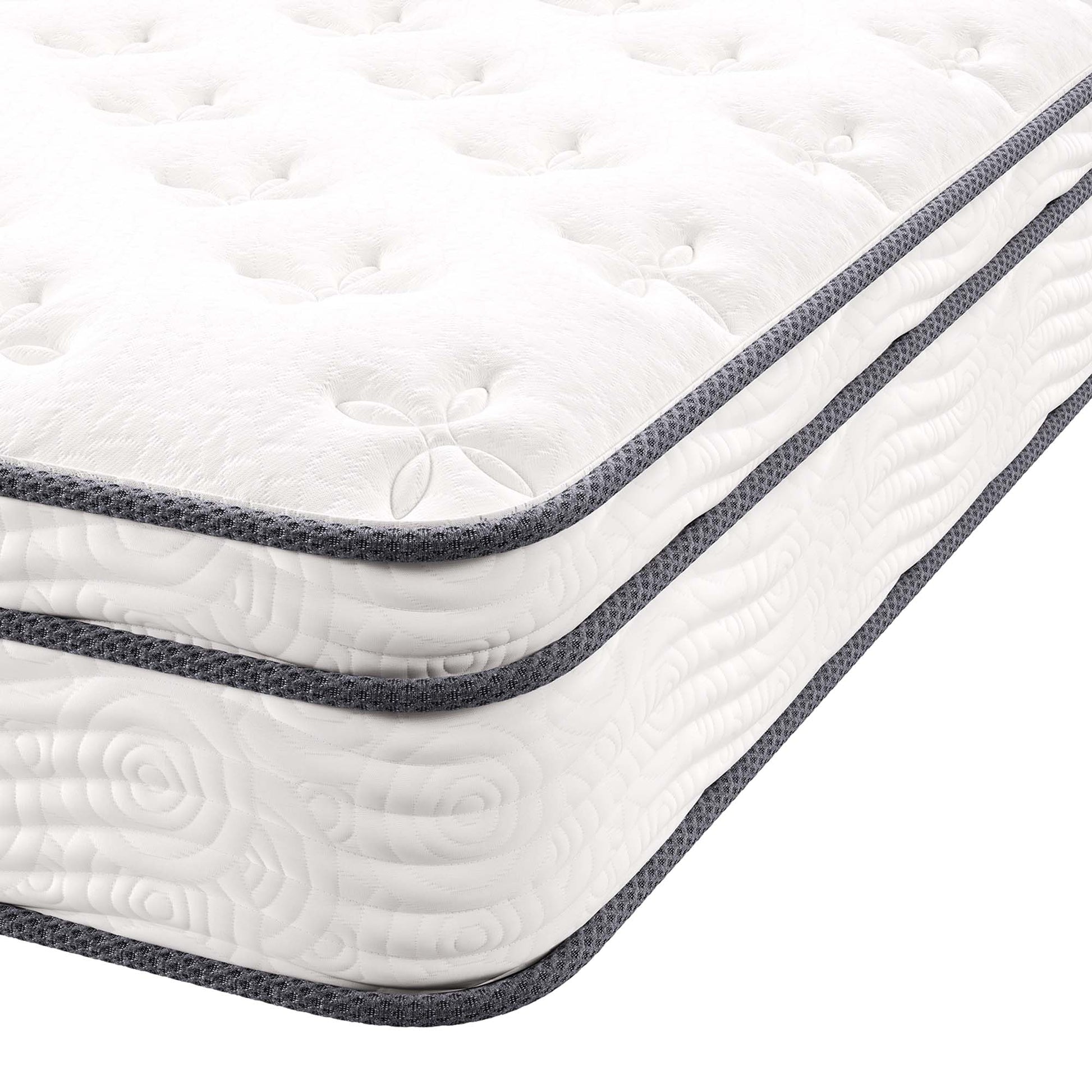 Jenna 10" Innerspring and Foam Queen Mattress by Modway - Best Buy Furniture