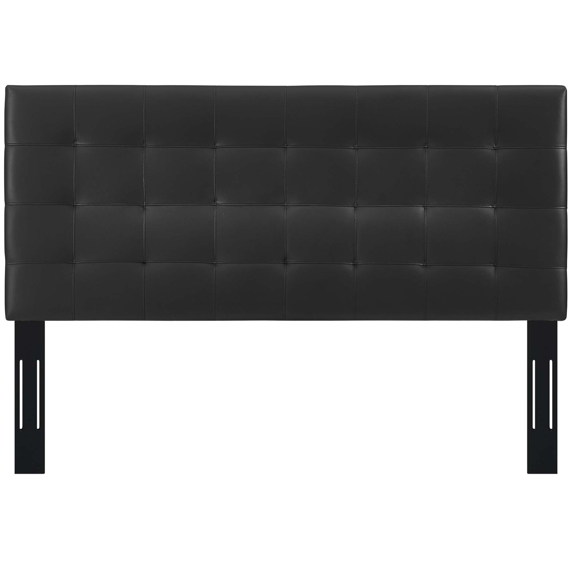 Paisley Tufted Upholstered Faux Leather Full / Queen Headboard by Modway - Best Buy Furniture