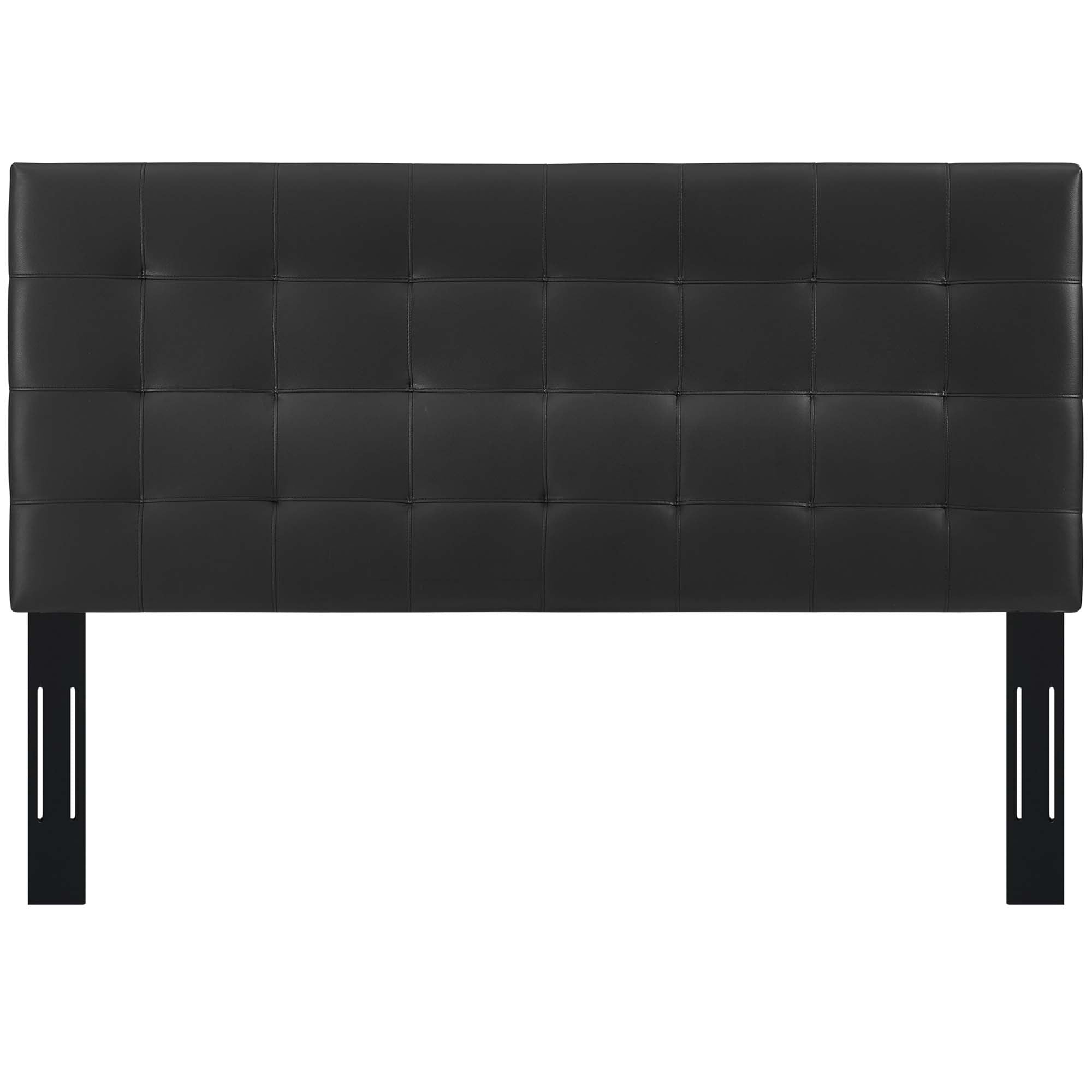 Paisley Tufted Upholstered Faux Leather Full / Queen Headboard by Modway - Best Buy Furniture