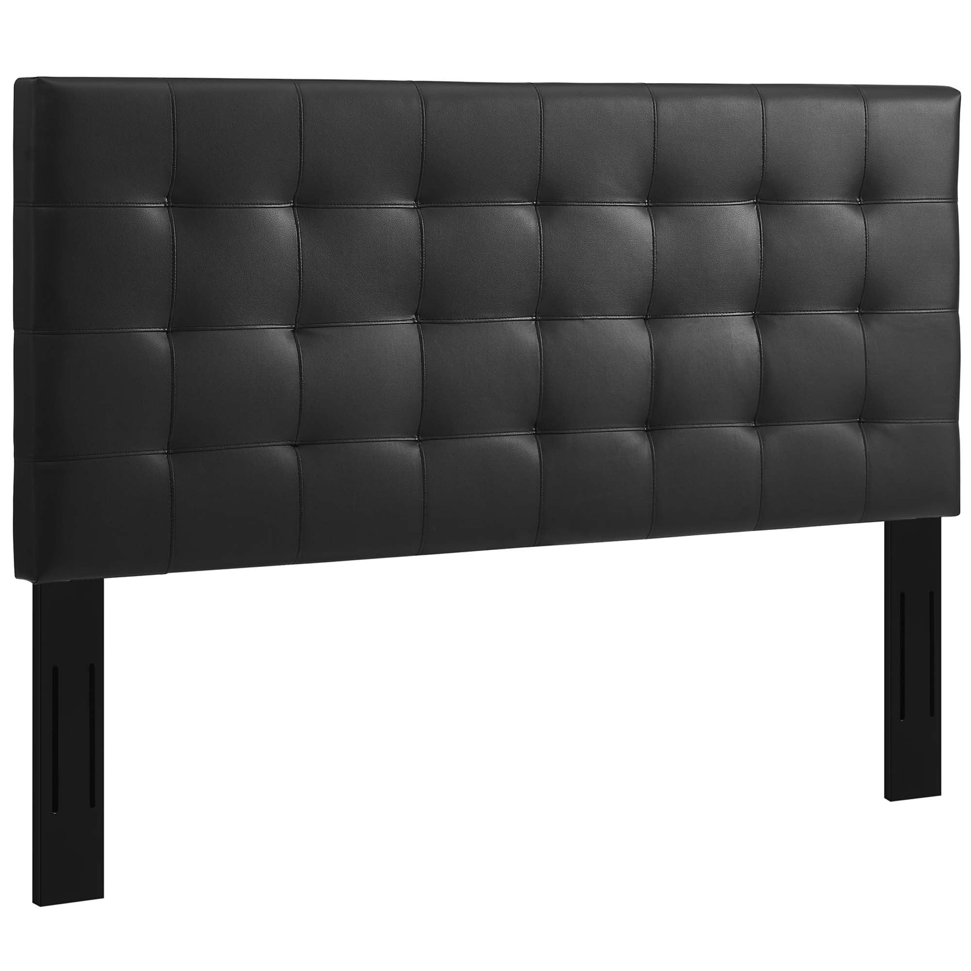 Paisley Tufted Upholstered Faux Leather King and California King Headboard by Modway - Best Buy Furniture