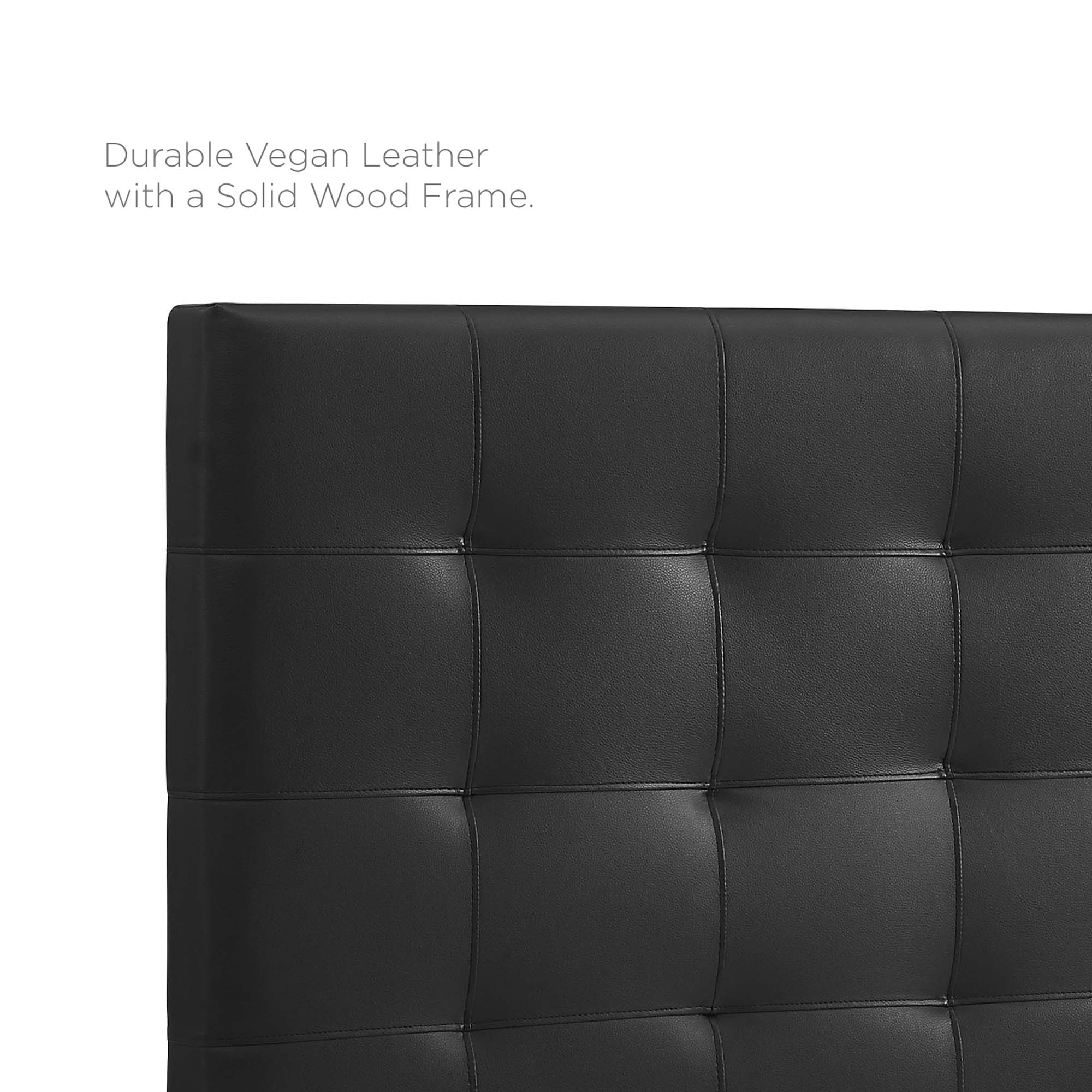 Paisley Tufted Upholstered Faux Leather King and California King Headboard by Modway - Best Buy Furniture