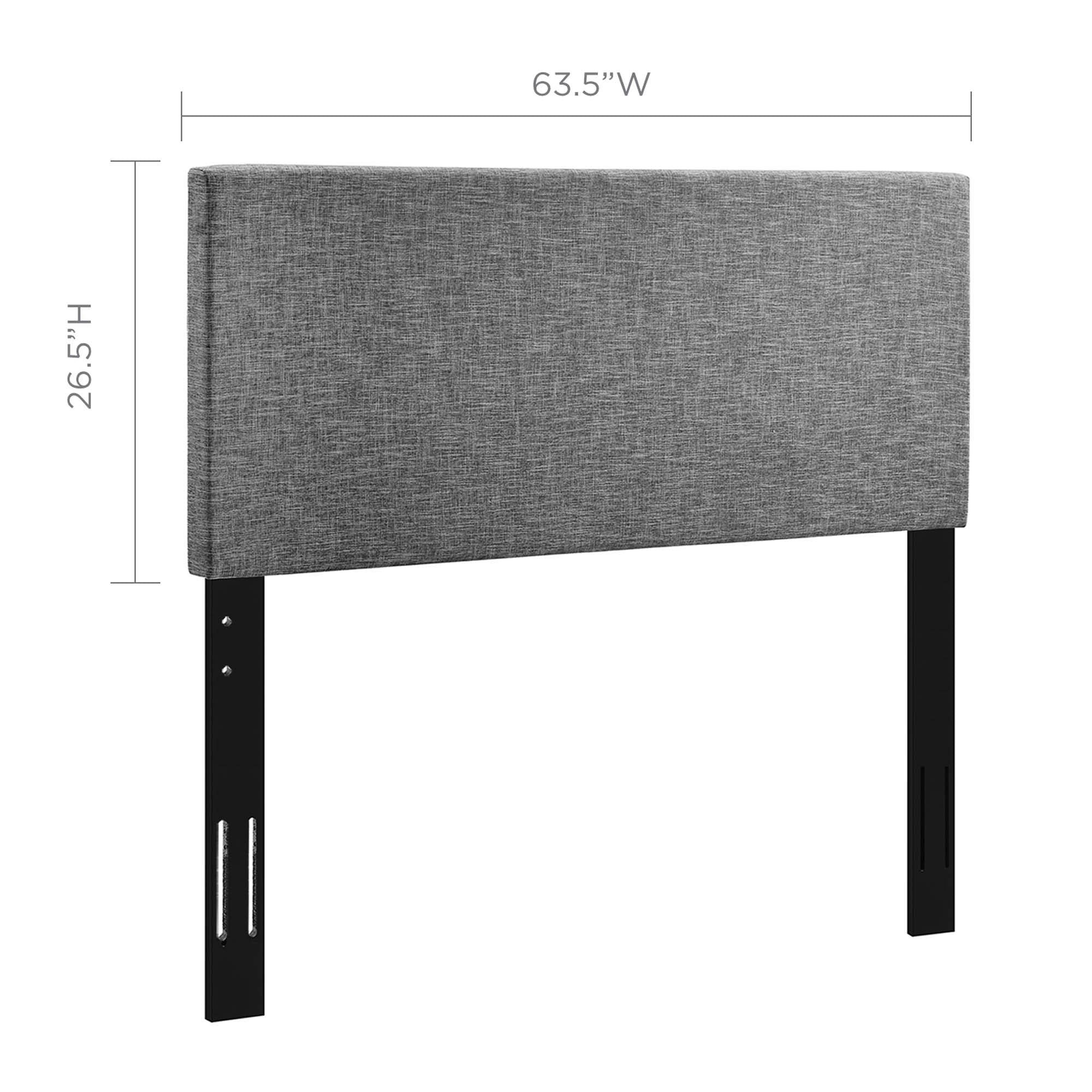 Taylor Upholstered Linen Fabric Full / Queen Headboard by Modway - Best Buy Furniture