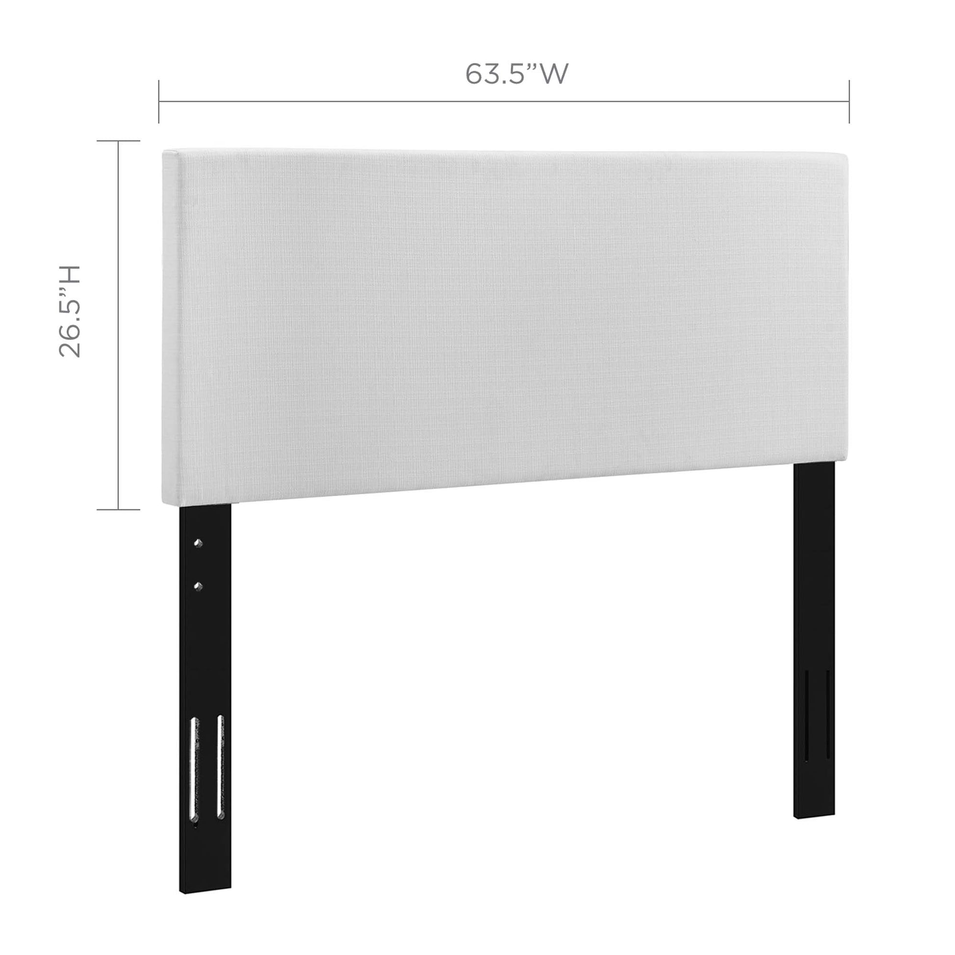 Taylor Upholstered Linen Fabric Full / Queen Headboard by Modway - Best Buy Furniture