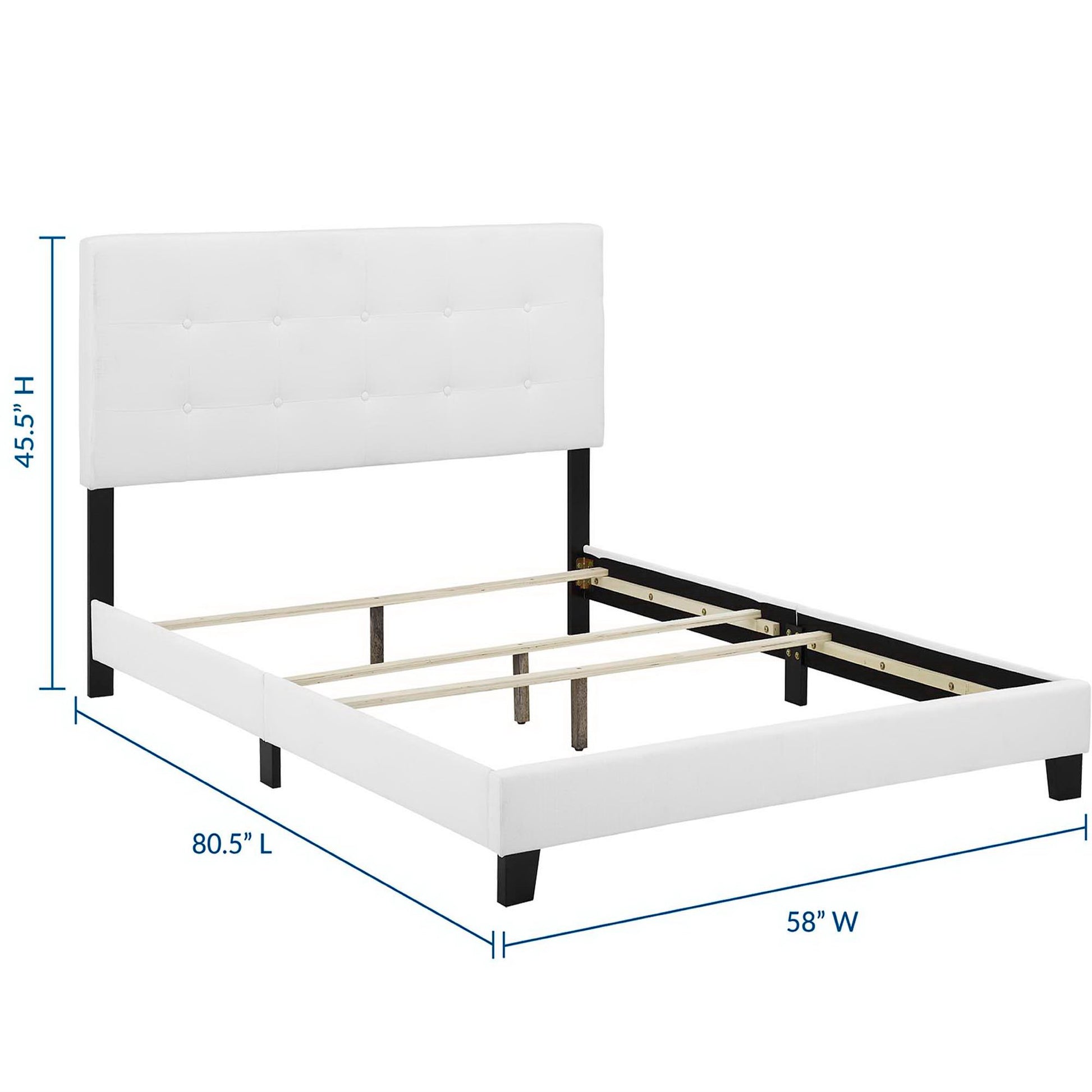 Amira Upholstered Fabric Full Bed by Modway - Best Buy Furniture