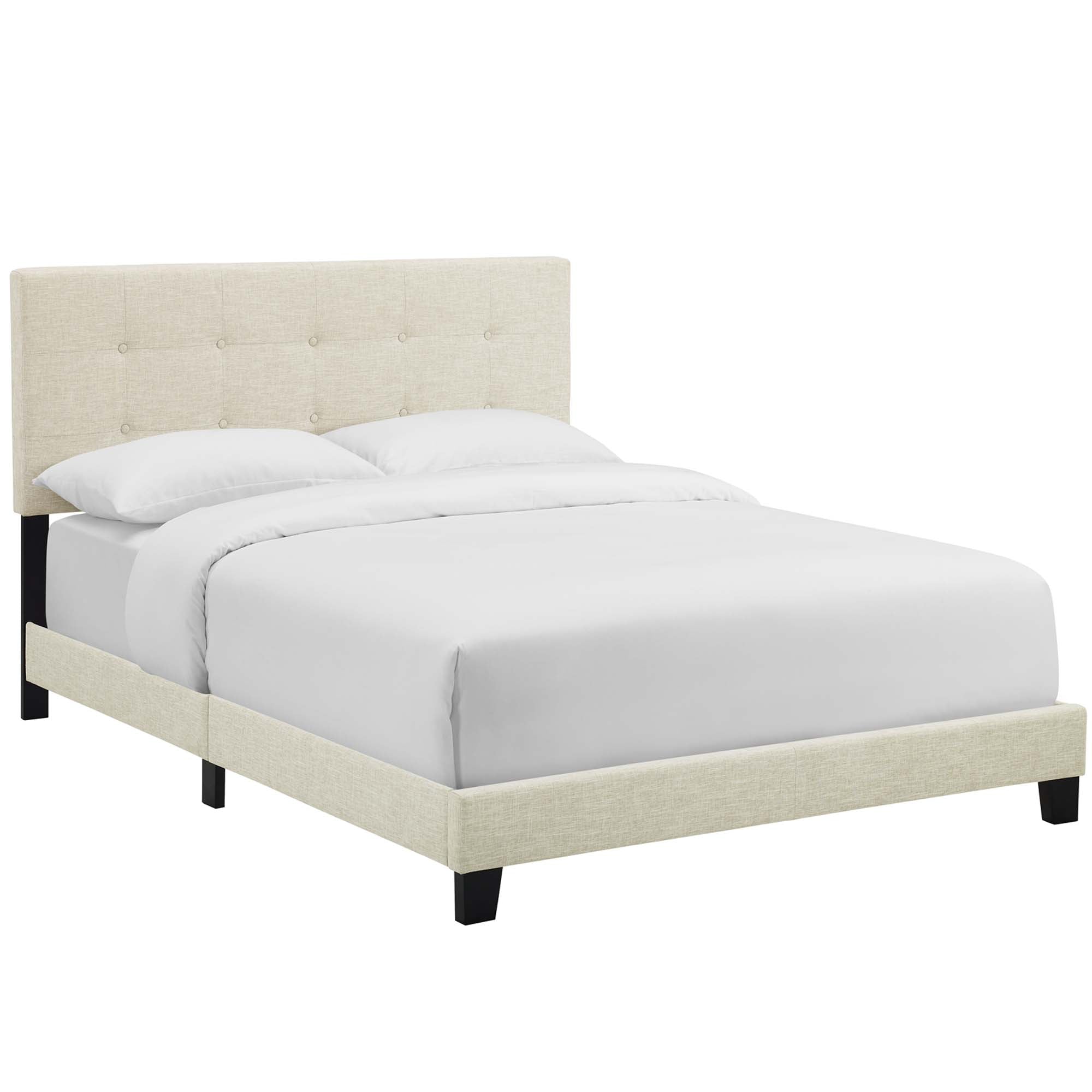 Amira Upholstered Fabric Queen Bed by Modway - Best Buy Furniture