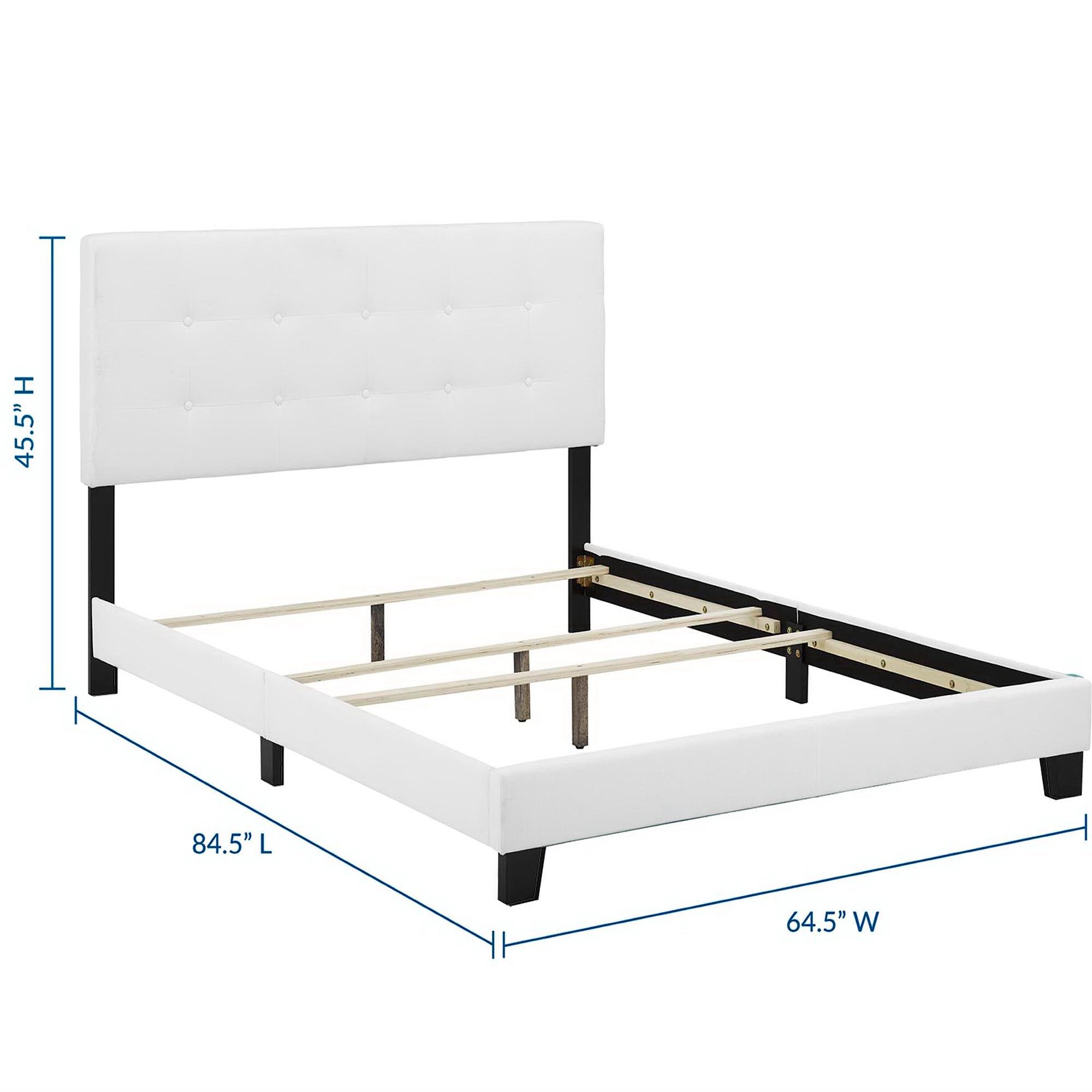 Amira Upholstered Fabric Queen Bed by Modway - Best Buy Furniture