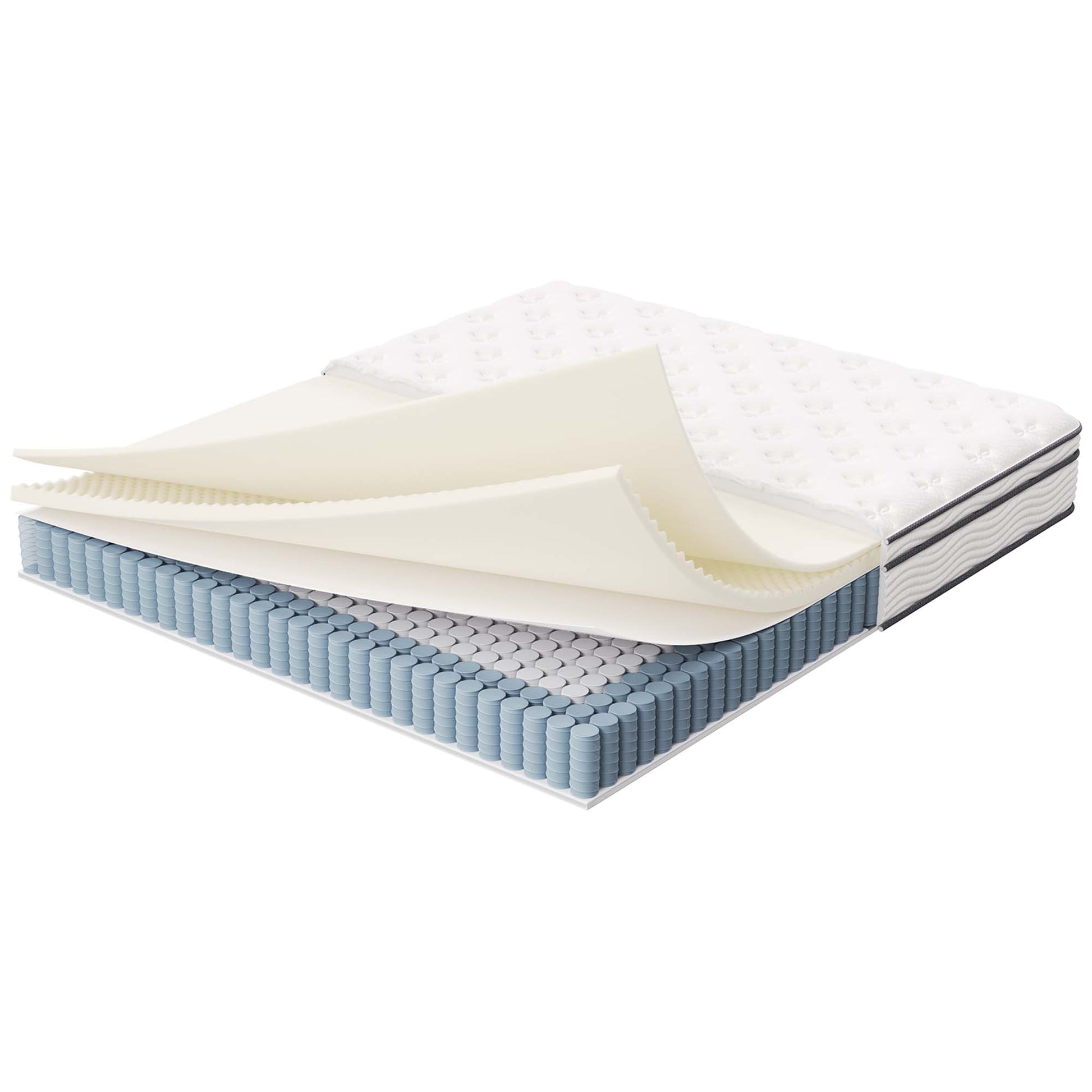 Jenna 10" Innerspring and Foam California King Mattress by Modway - Best Buy Furniture