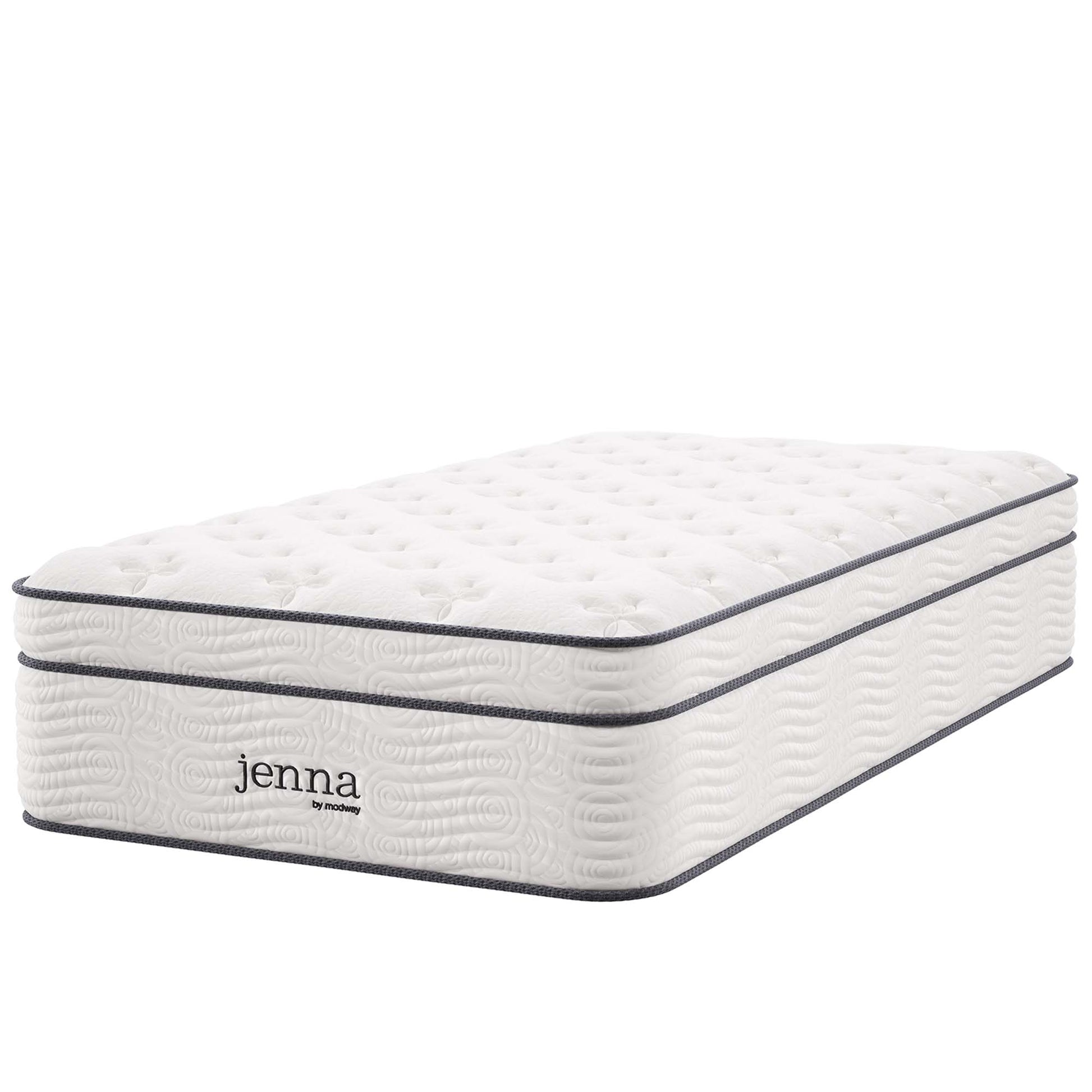 Jenna 14" Innerspring and Foam Twin Mattress by Modway - Best Buy Furniture