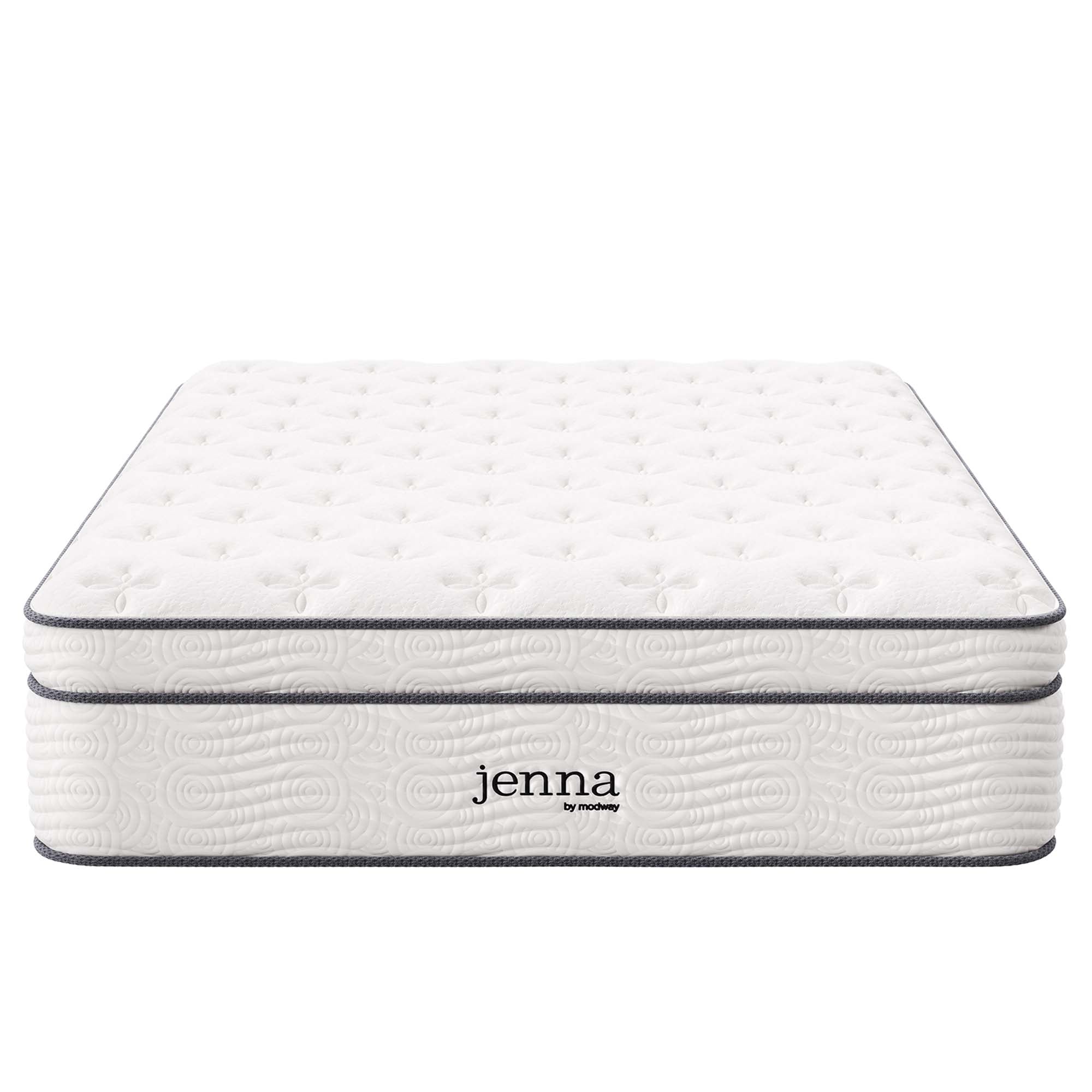 Jenna 14" Innerspring and Foam Full Mattress by Modway - Best Buy Furniture