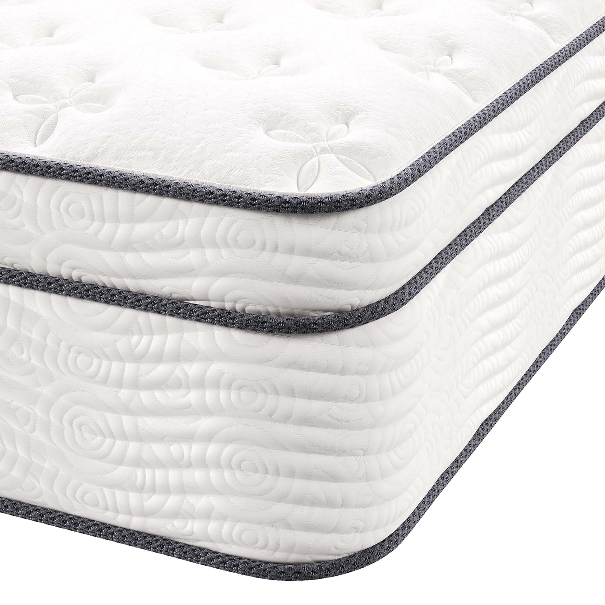 Jenna 14" Innerspring and Foam Full Mattress by Modway - Best Buy Furniture