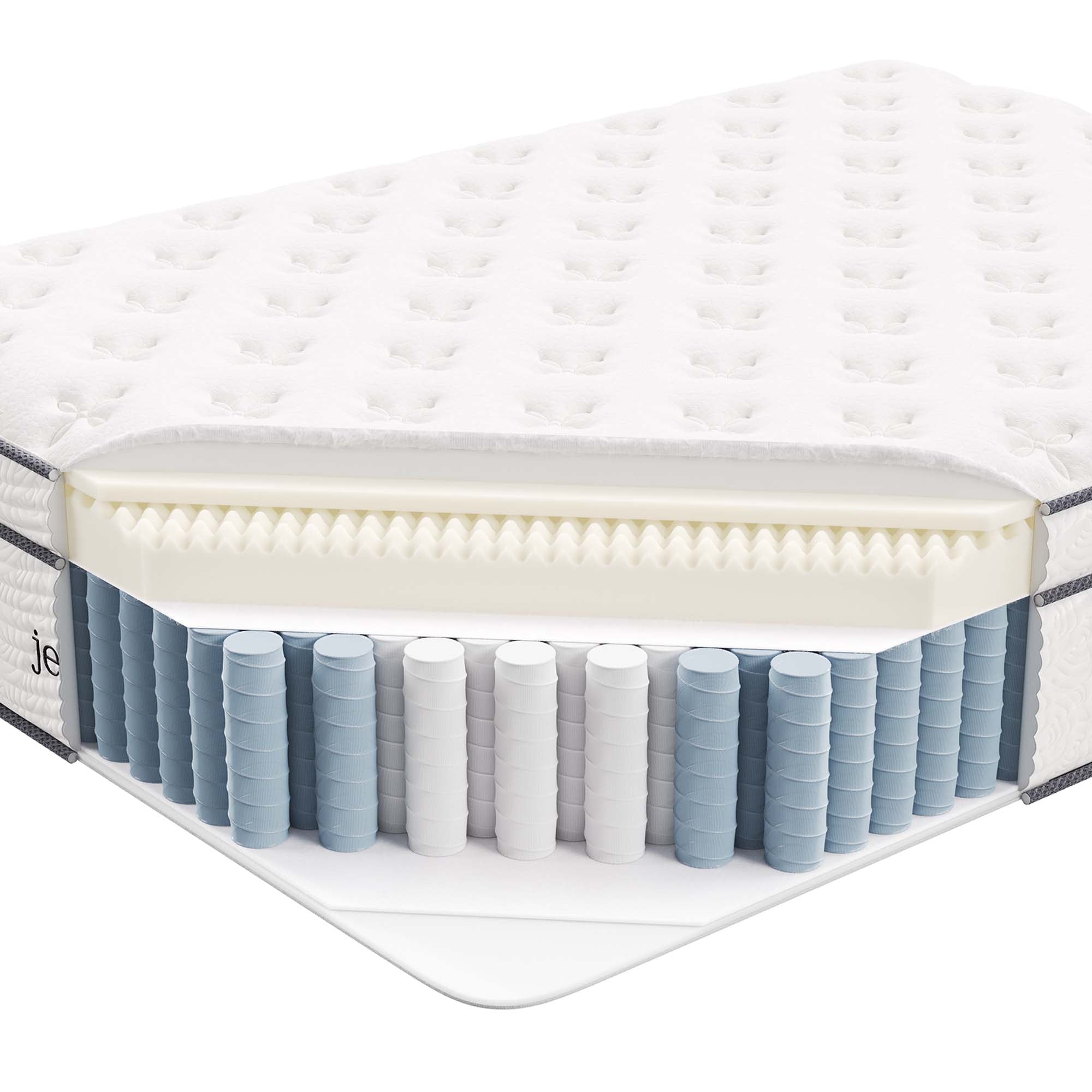 Jenna 14" Innerspring and Foam Full Mattress by Modway - Best Buy Furniture