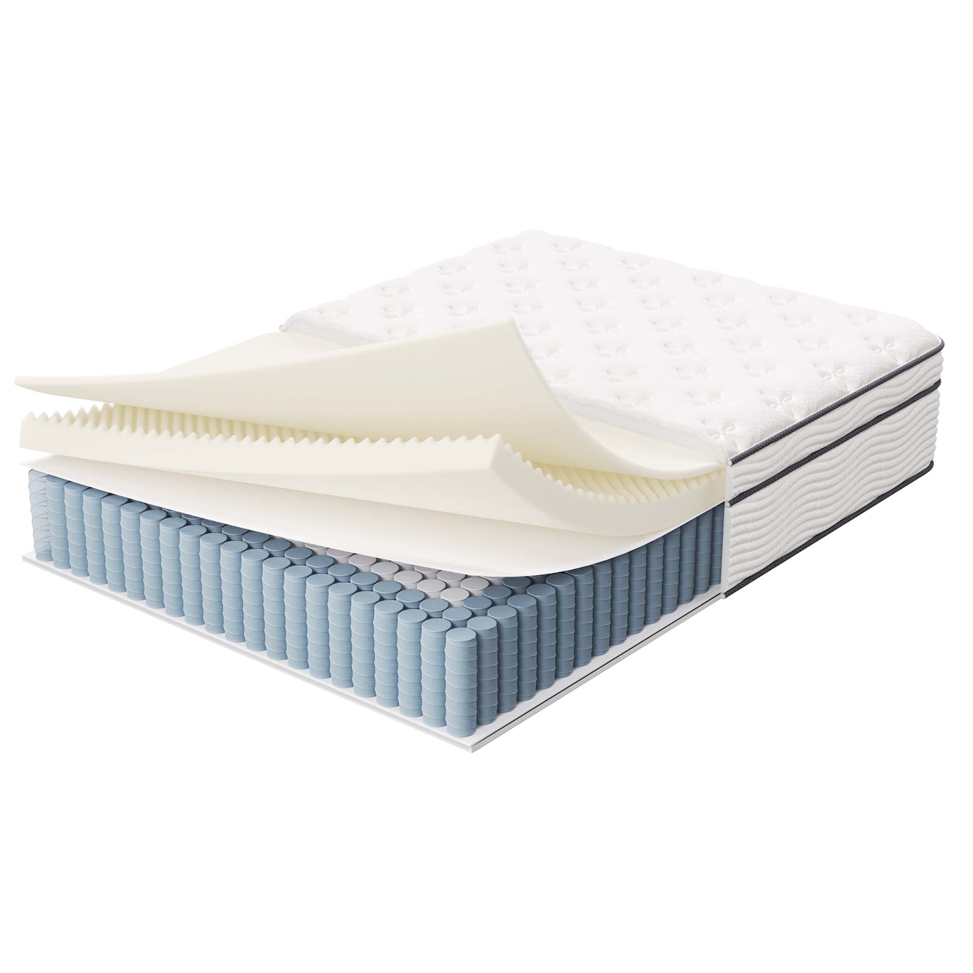Jenna 14" Innerspring and Foam Full Mattress by Modway - Best Buy Furniture