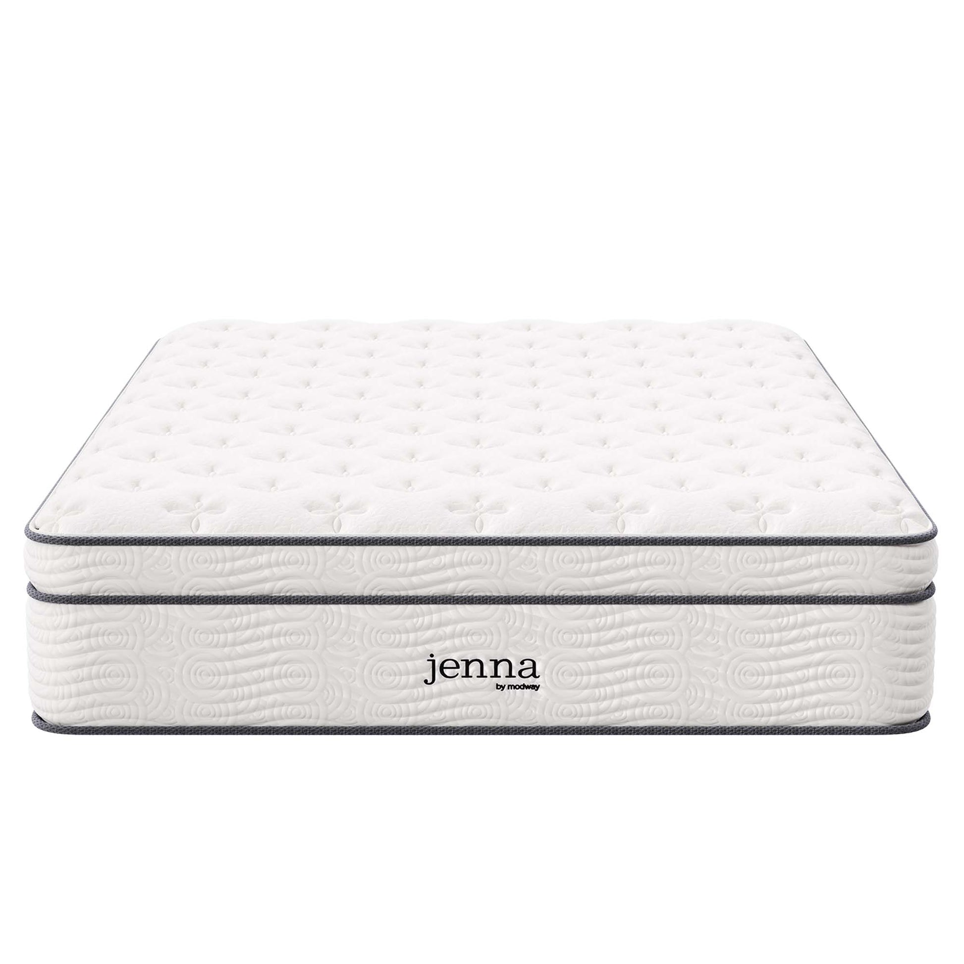 Jenna 14" Innerspring and Foam Queen Mattress by Modway - Best Buy Furniture