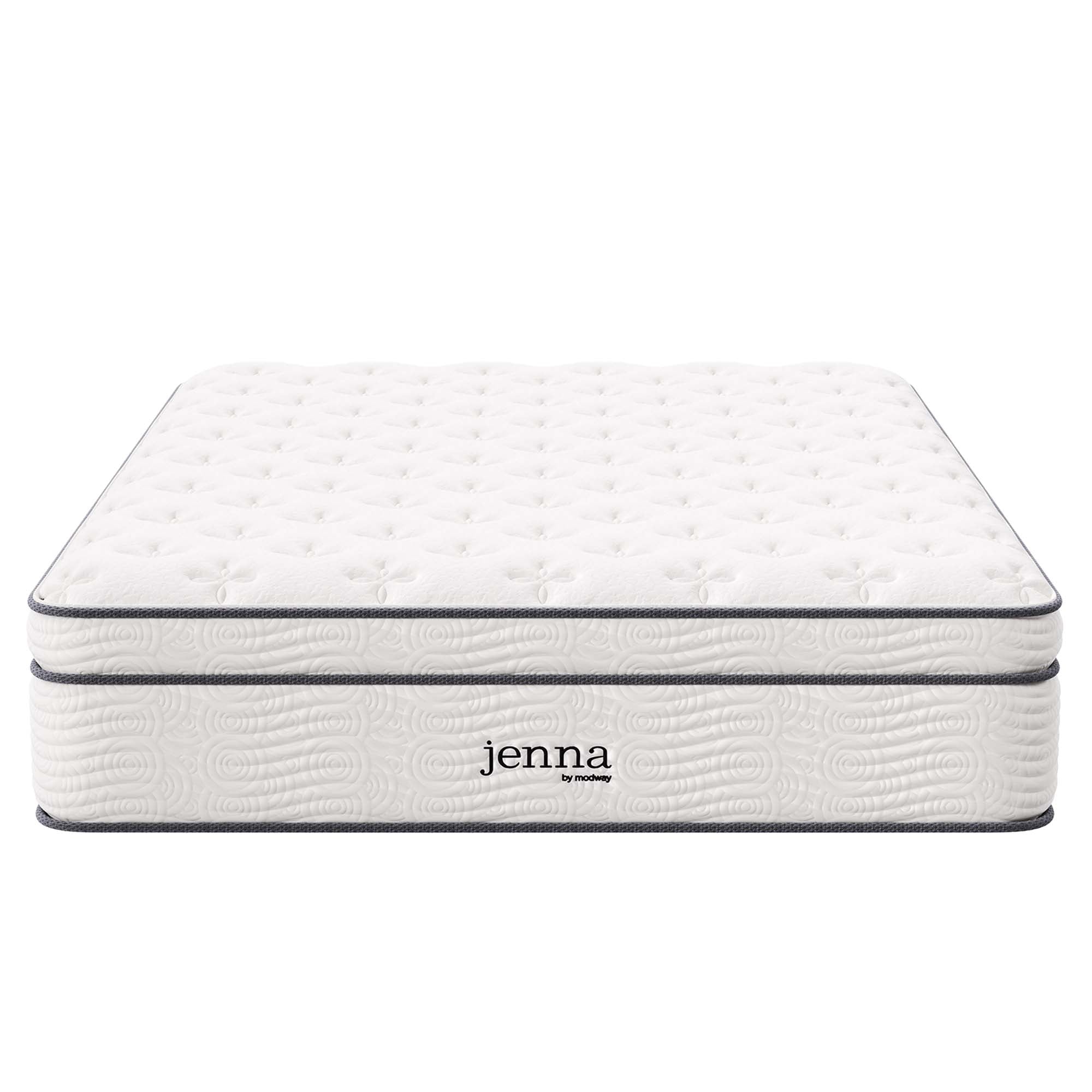 Jenna 14" Innerspring and Foam Queen Mattress by Modway - Best Buy Furniture