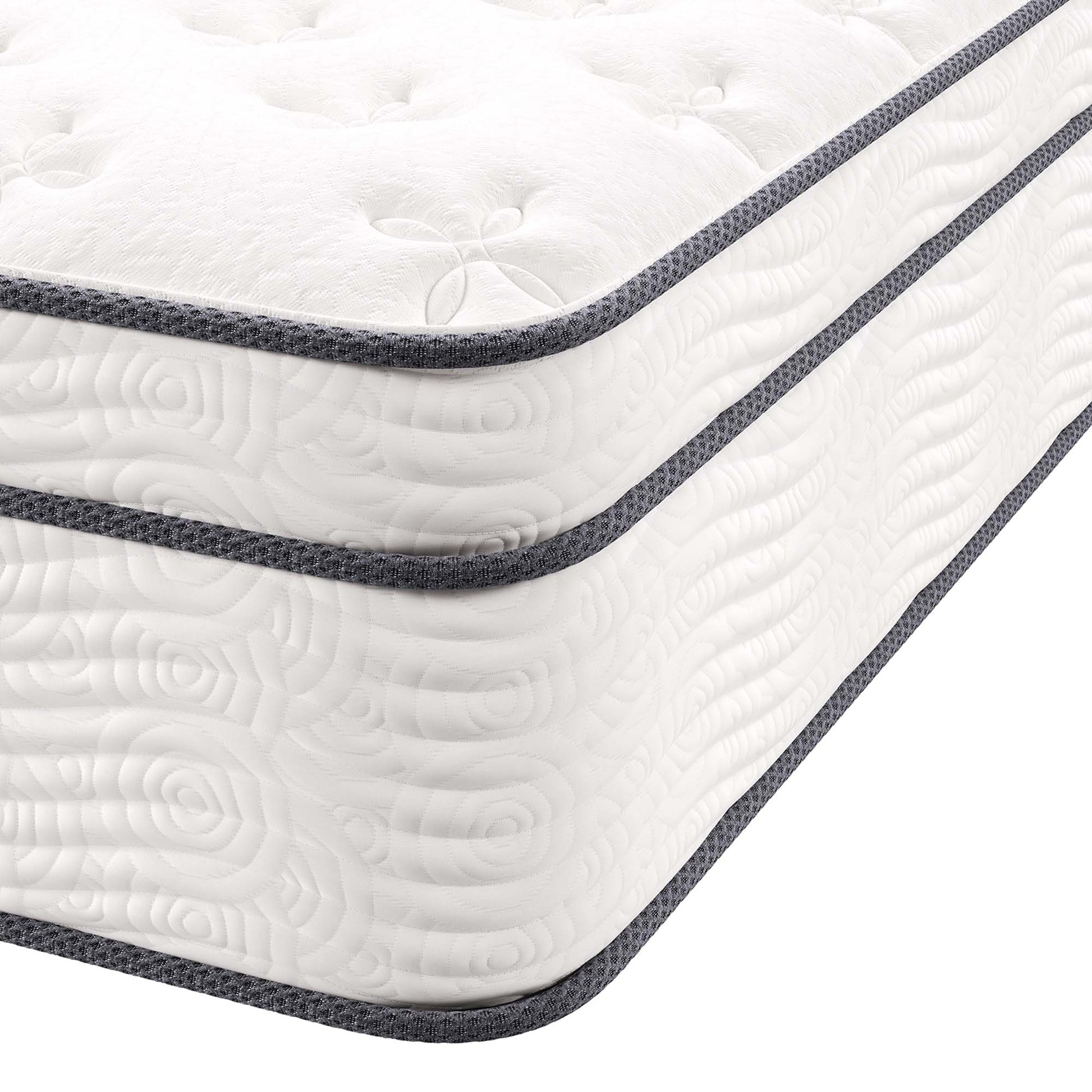 Jenna 14" Innerspring and Foam Queen Mattress by Modway - Best Buy Furniture