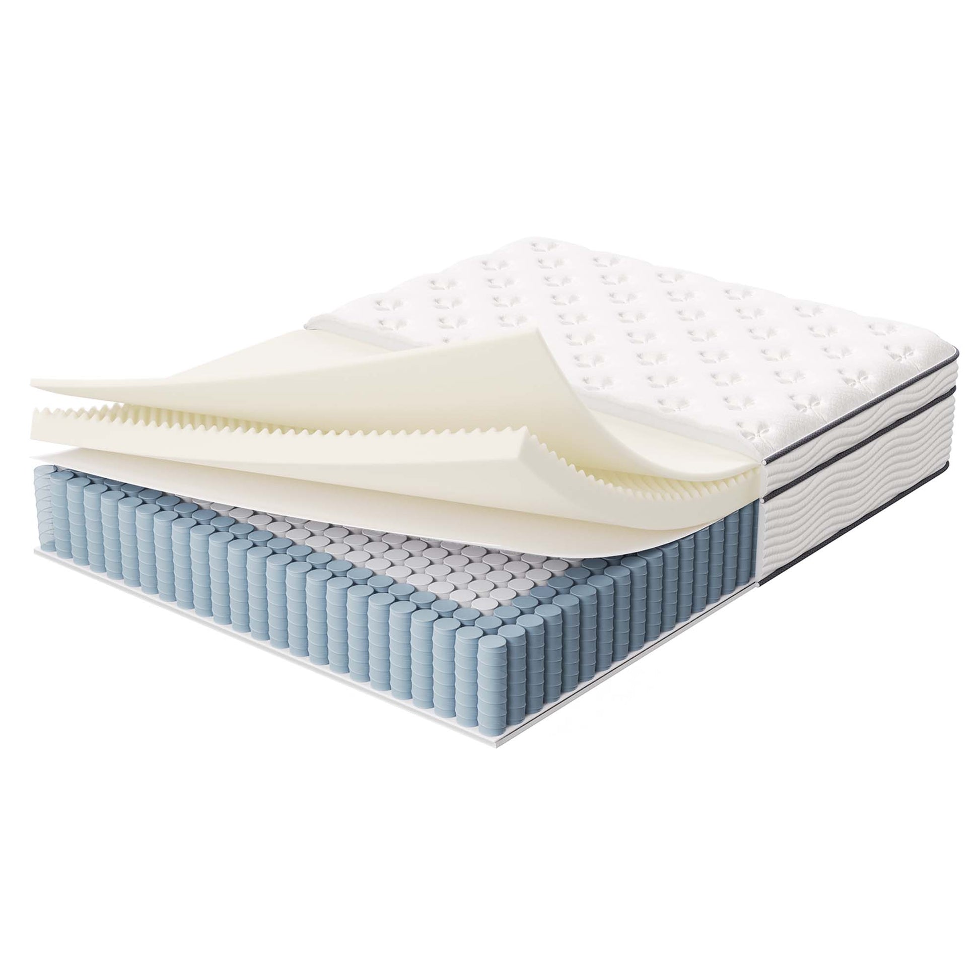 Jenna 14" Innerspring and Foam Queen Mattress by Modway - Best Buy Furniture