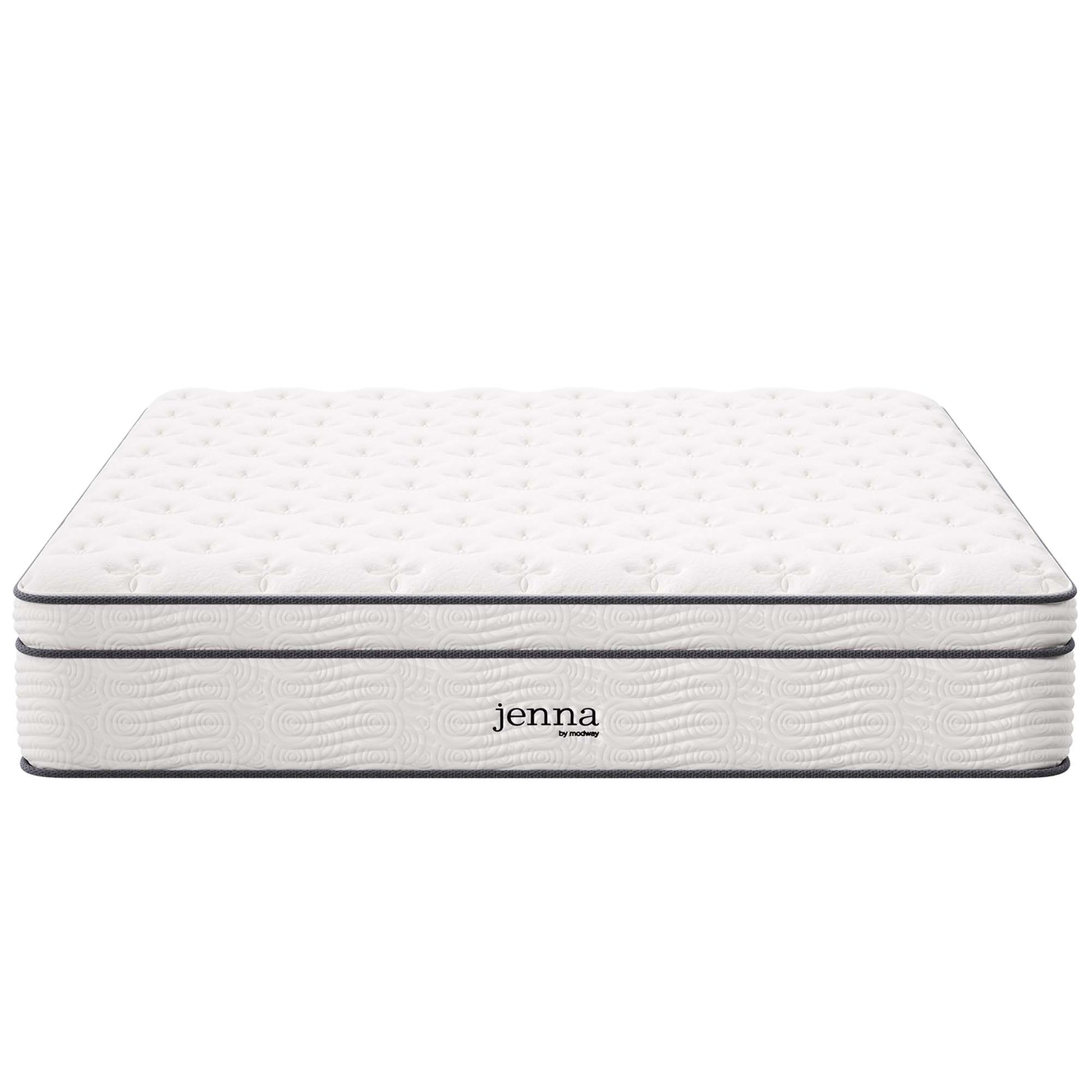 Jenna 14" Innerspring and Foam King Mattress by Modway - Best Buy Furniture