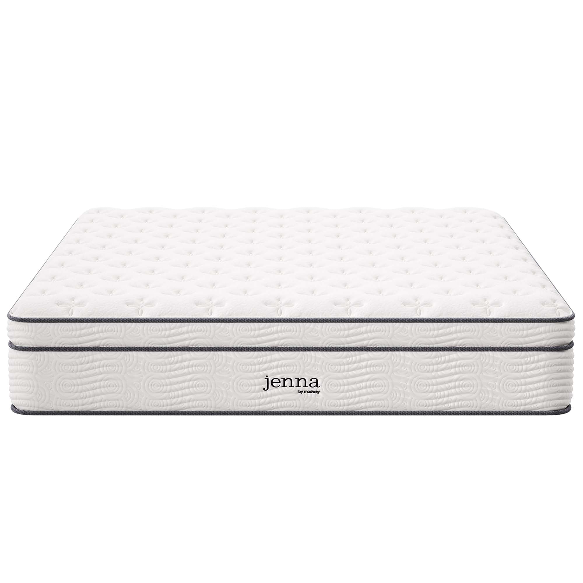 Jenna 14" Innerspring and Foam California King Mattress by Modway - Best Buy Furniture