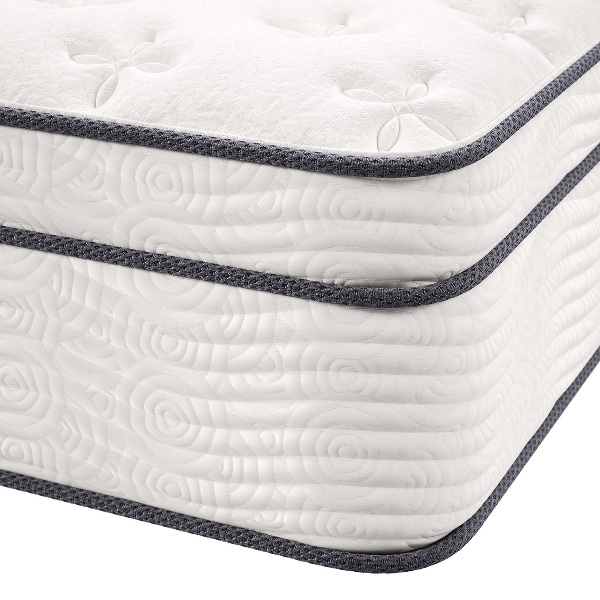 Jenna 14" Innerspring and Foam California King Mattress by Modway - Best Buy Furniture