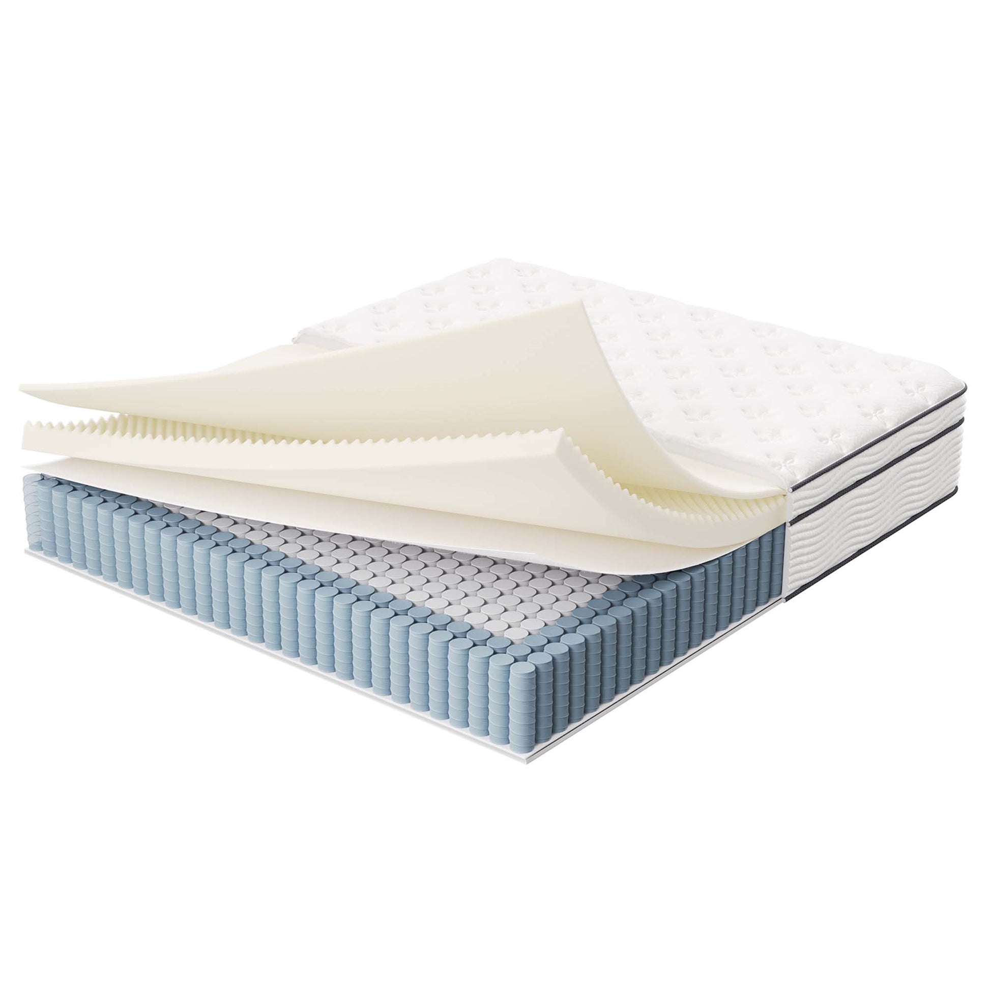 Jenna 14" Innerspring and Foam California King Mattress by Modway - Best Buy Furniture