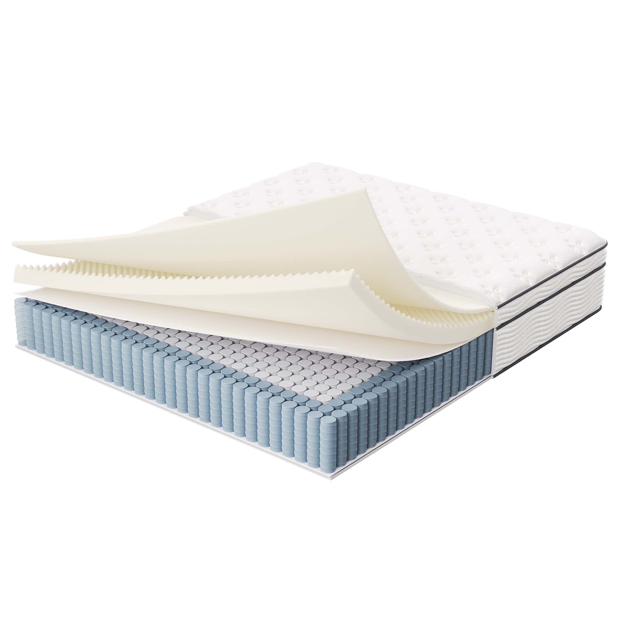Jenna 14" Innerspring and Foam California King Mattress by Modway - Best Buy Furniture