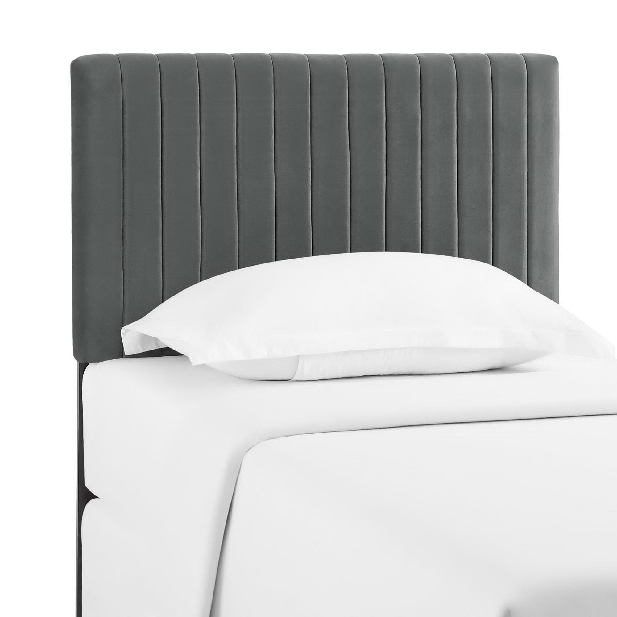 Keira Performance Velvet Twin Headboard by Modway - Best Buy Furniture