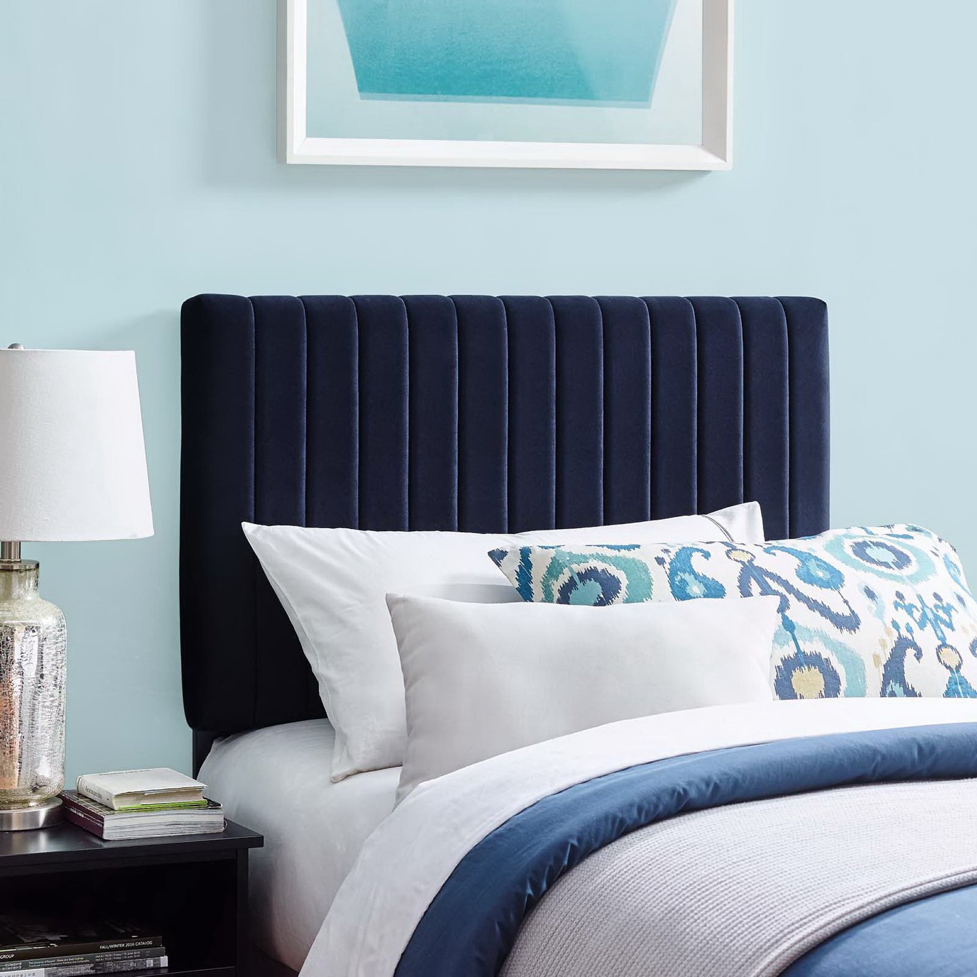 Keira Performance Velvet Twin Headboard by Modway - Best Buy Furniture