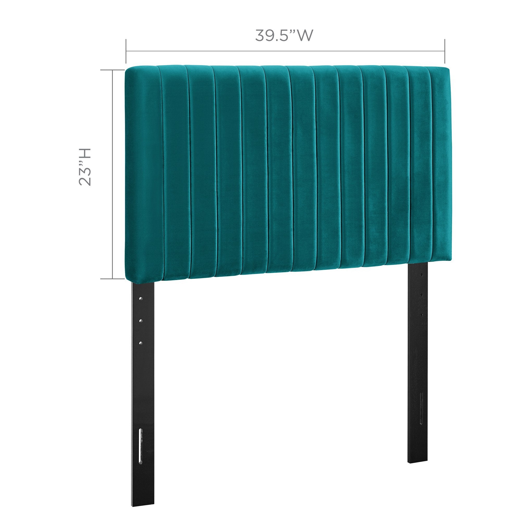 Keira Performance Velvet Twin Headboard by Modway - Best Buy Furniture