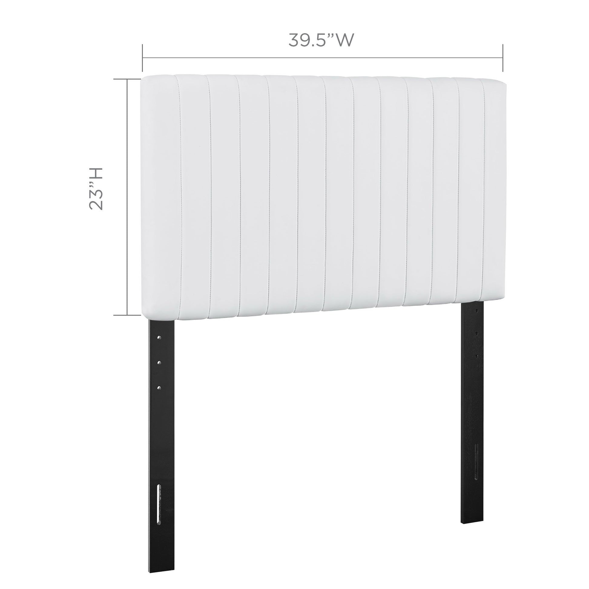 Keira Faux Leather Twin Headboard by Modway - Best Buy Furniture