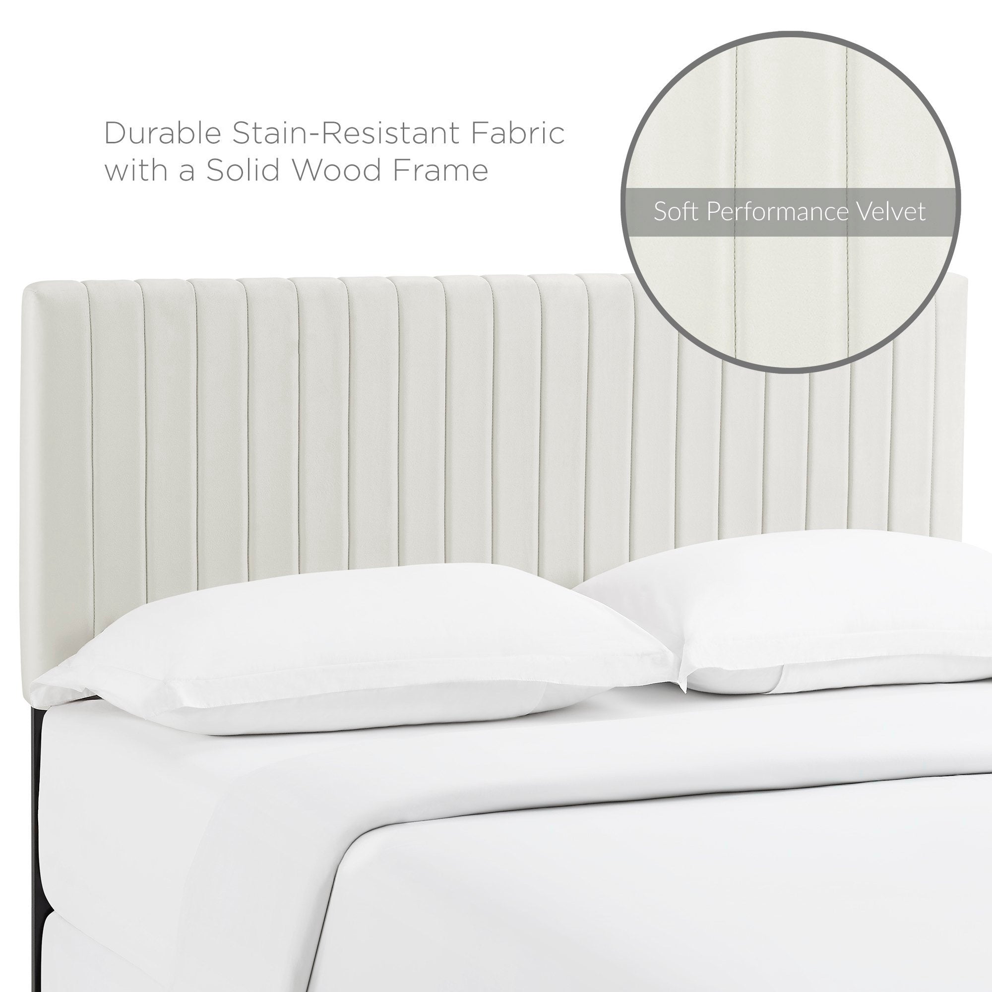 Keira Performance Velvet Full / Queen Headboard by Modway - Best Buy Furniture