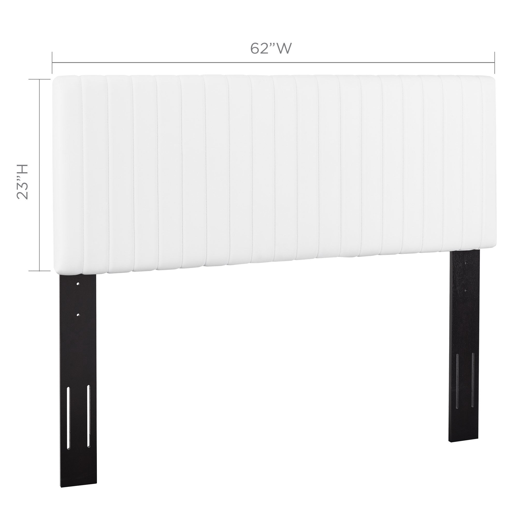 Keira Faux Leather Full / Queen Headboard by Modway - Best Buy Furniture