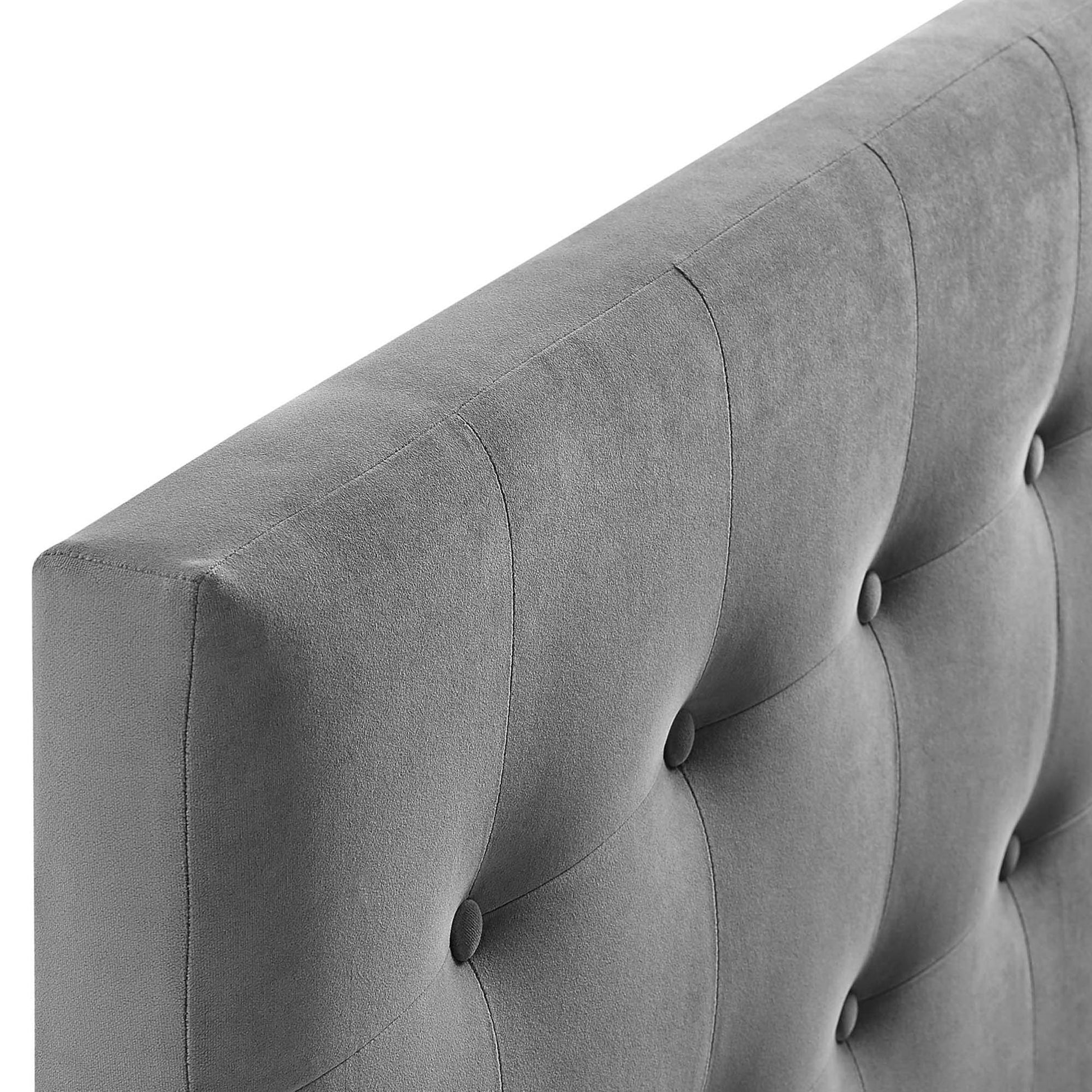 Emily Biscuit Tufted Performance Velvet Full Headboard by Modway - Best Buy Furniture