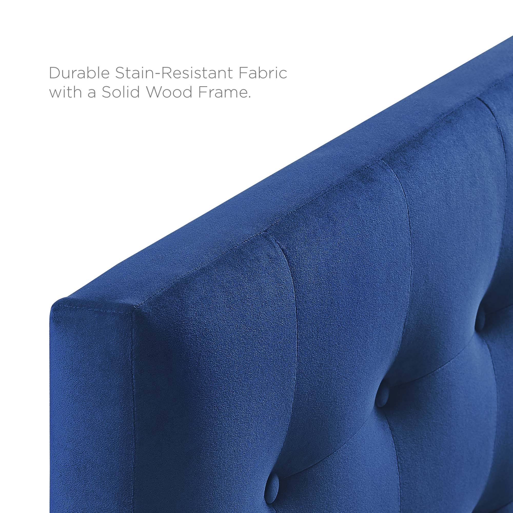 Emily Biscuit Tufted Performance Velvet Full Headboard by Modway - Best Buy Furniture