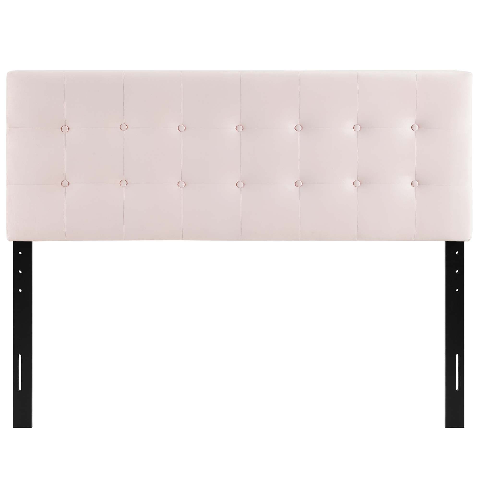 Emily Biscuit Tufted Performance Velvet Queen Headboard by Modway - Best Buy Furniture