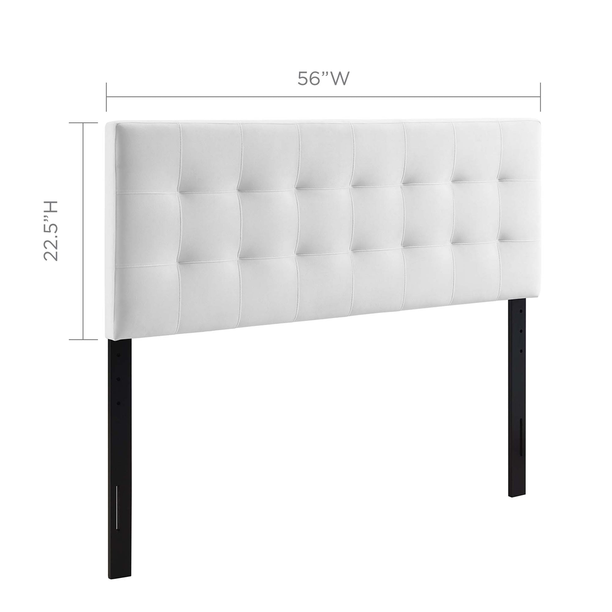 Lily Biscuit Tufted Performance Velvet Full Headboard by Modway - Best Buy Furniture
