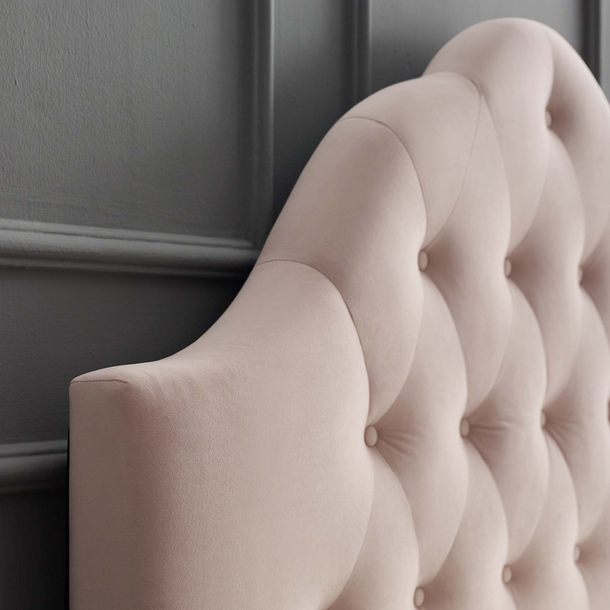 Sovereign Diamond Tufted Performance Velvet Queen Headboard by Modway - Best Buy Furniture