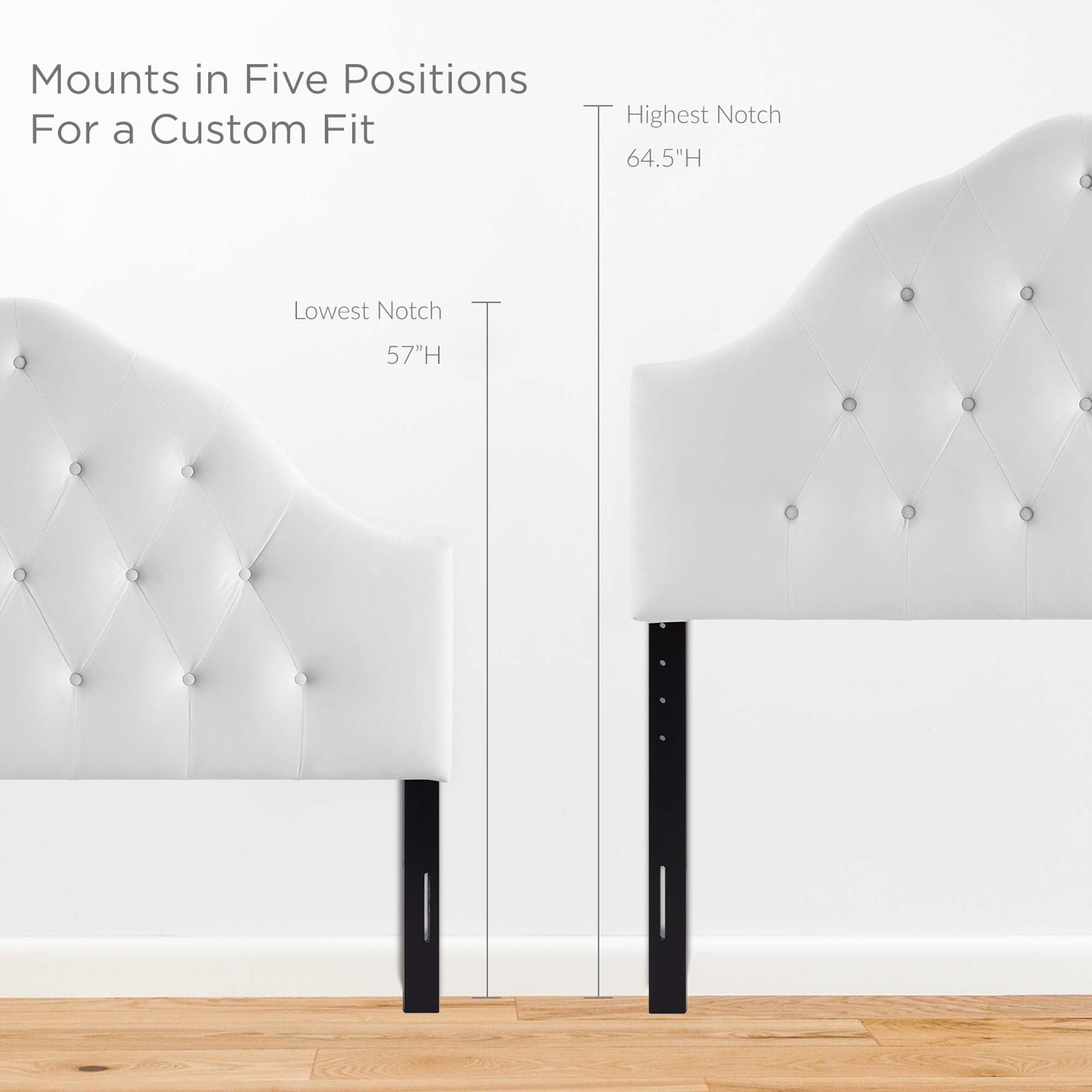 Sovereign Diamond Tufted Performance Velvet Queen Headboard by Modway - Best Buy Furniture