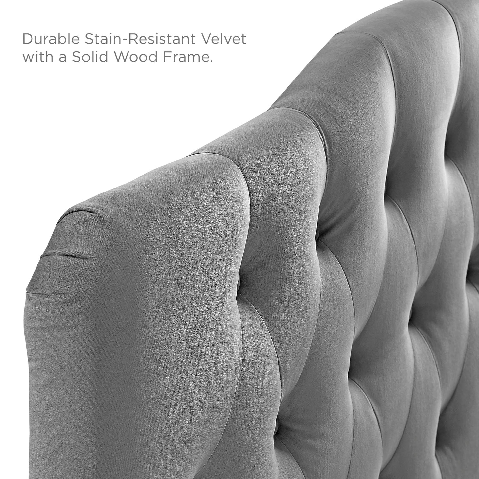 Annabel Diamond Tufted Performance Velvet King Headboard by Modway - Best Buy Furniture