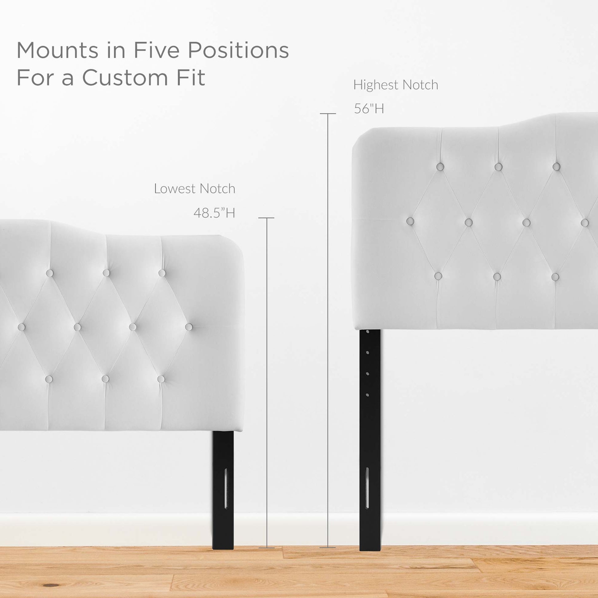 Annabel Diamond Tufted Performance Velvet King Headboard by Modway - Best Buy Furniture