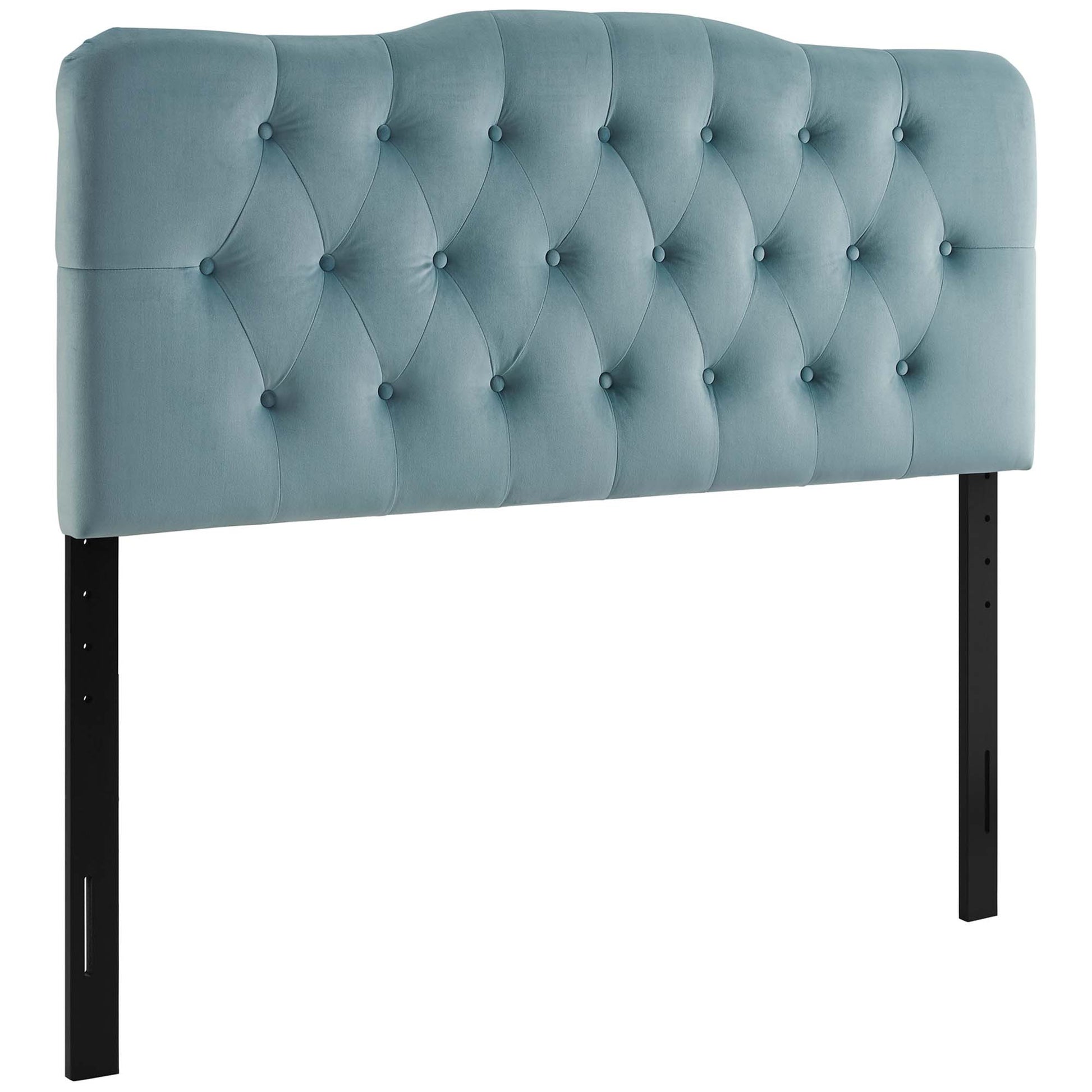 Annabel Diamond Tufted Performance Velvet Full Headboard by Modway - Best Buy Furniture