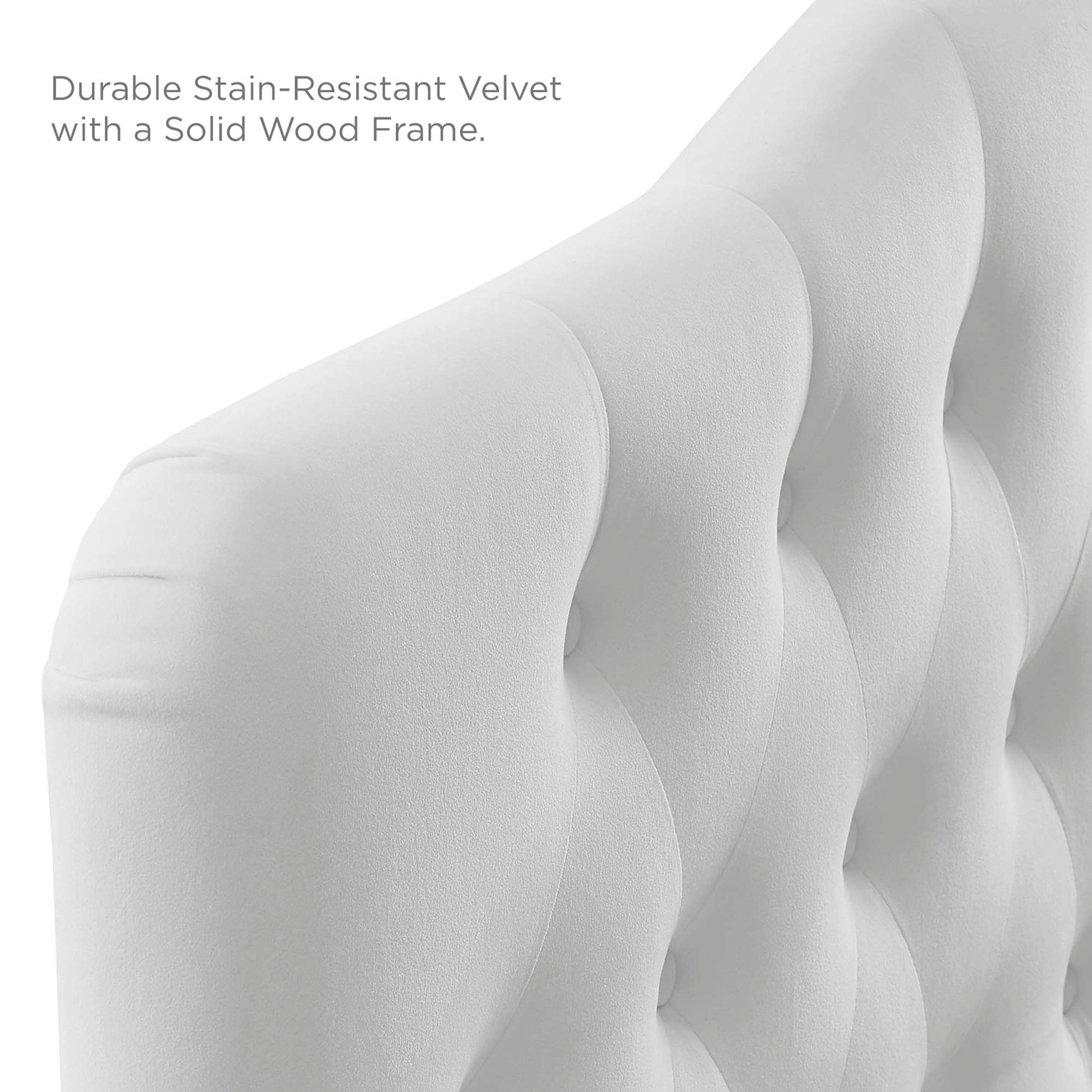 Annabel Diamond Tufted Performance Velvet Full Headboard by Modway - Best Buy Furniture