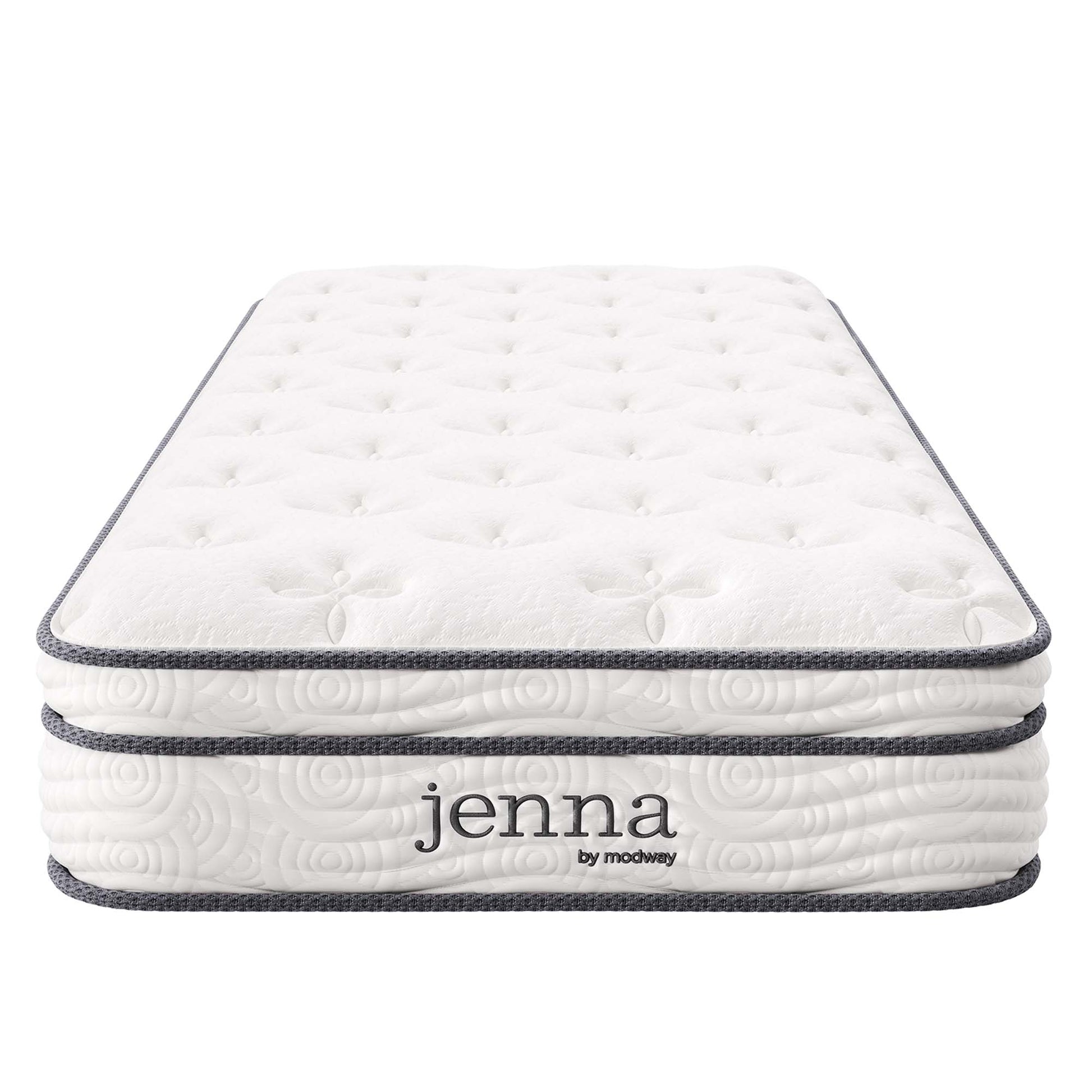 Jenna 8" Innerspring and Foam Narrow Twin Mattress by Modway - Best Buy Furniture