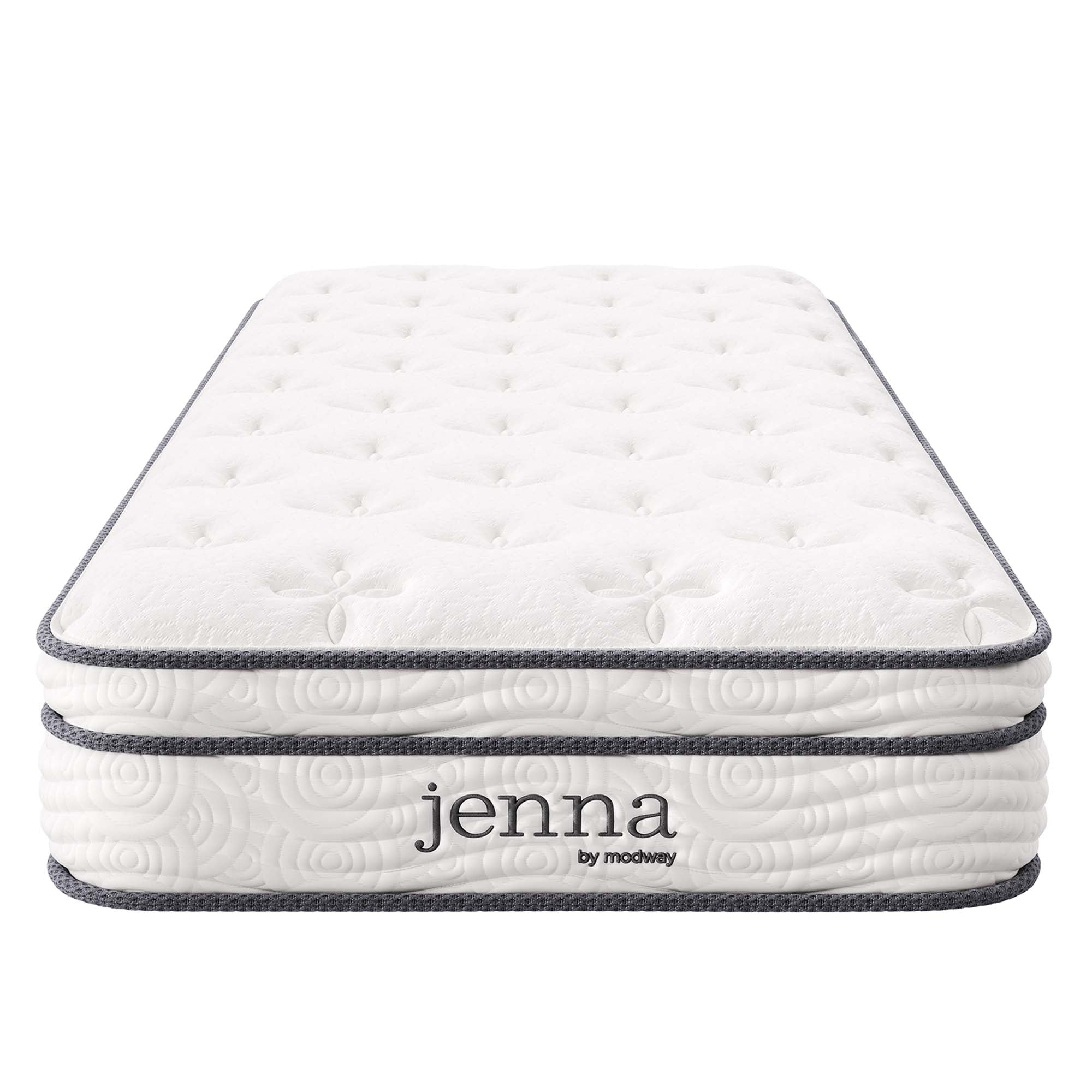 Jenna 8" Innerspring and Foam Narrow Twin Mattress by Modway - Best Buy Furniture